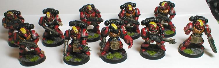 Exorcists, Space Marines, Tactical Squad, Warhammer 40,000