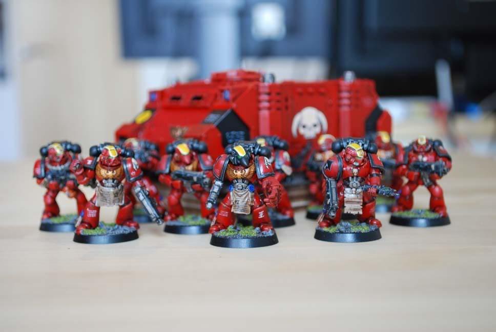 Exorcists, Space Marines, Tactical Squad