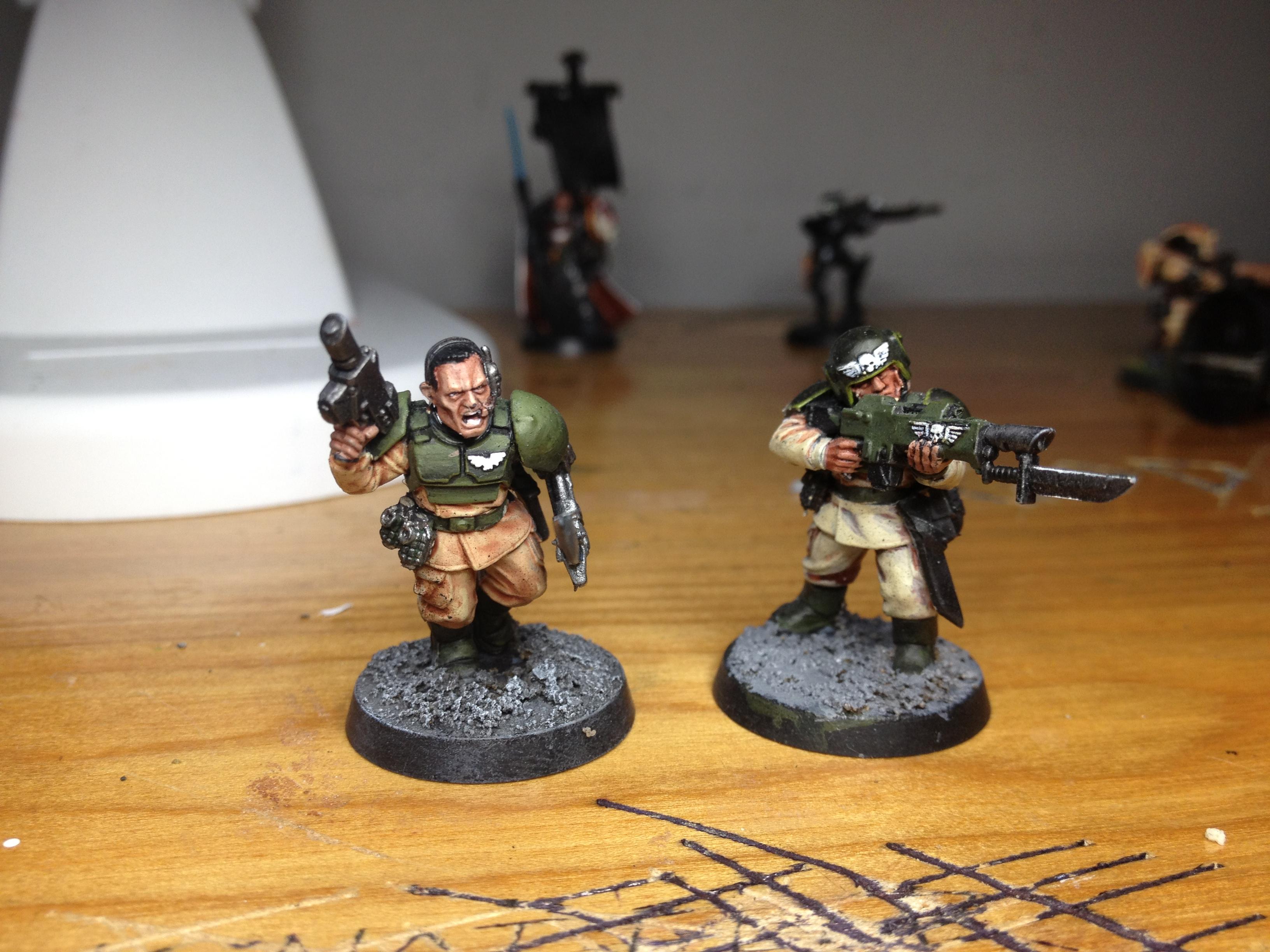 Cadians, Imperial Guard, Infantry, Sergeant