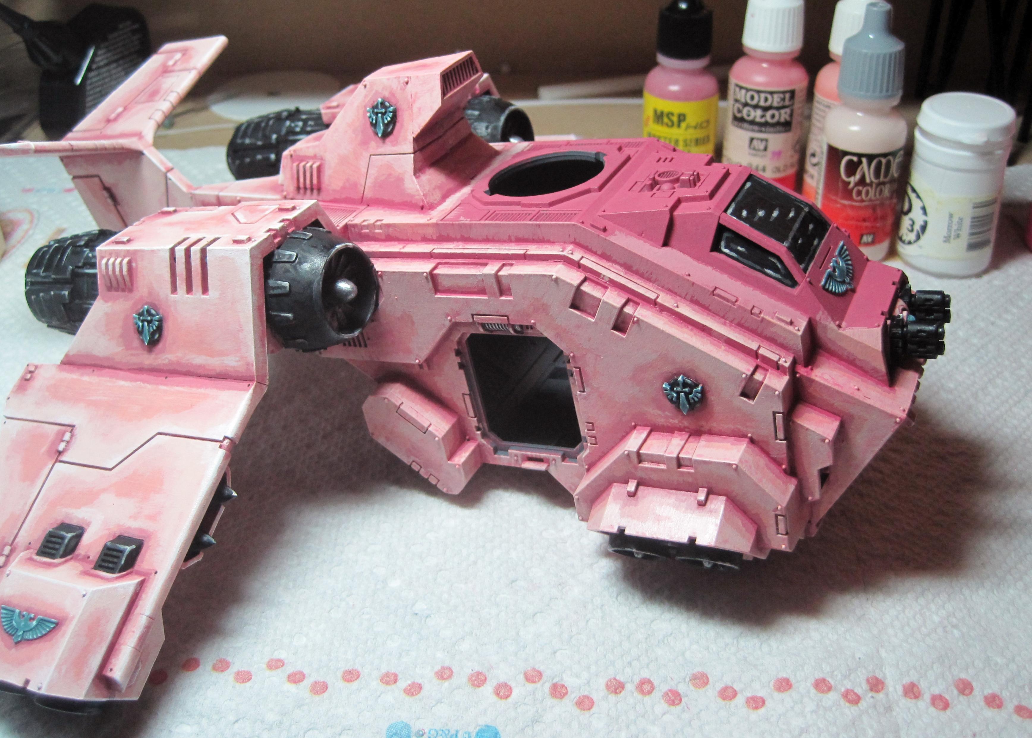 Hamm - Right Side - Step 6 - lbs Magenta Wash