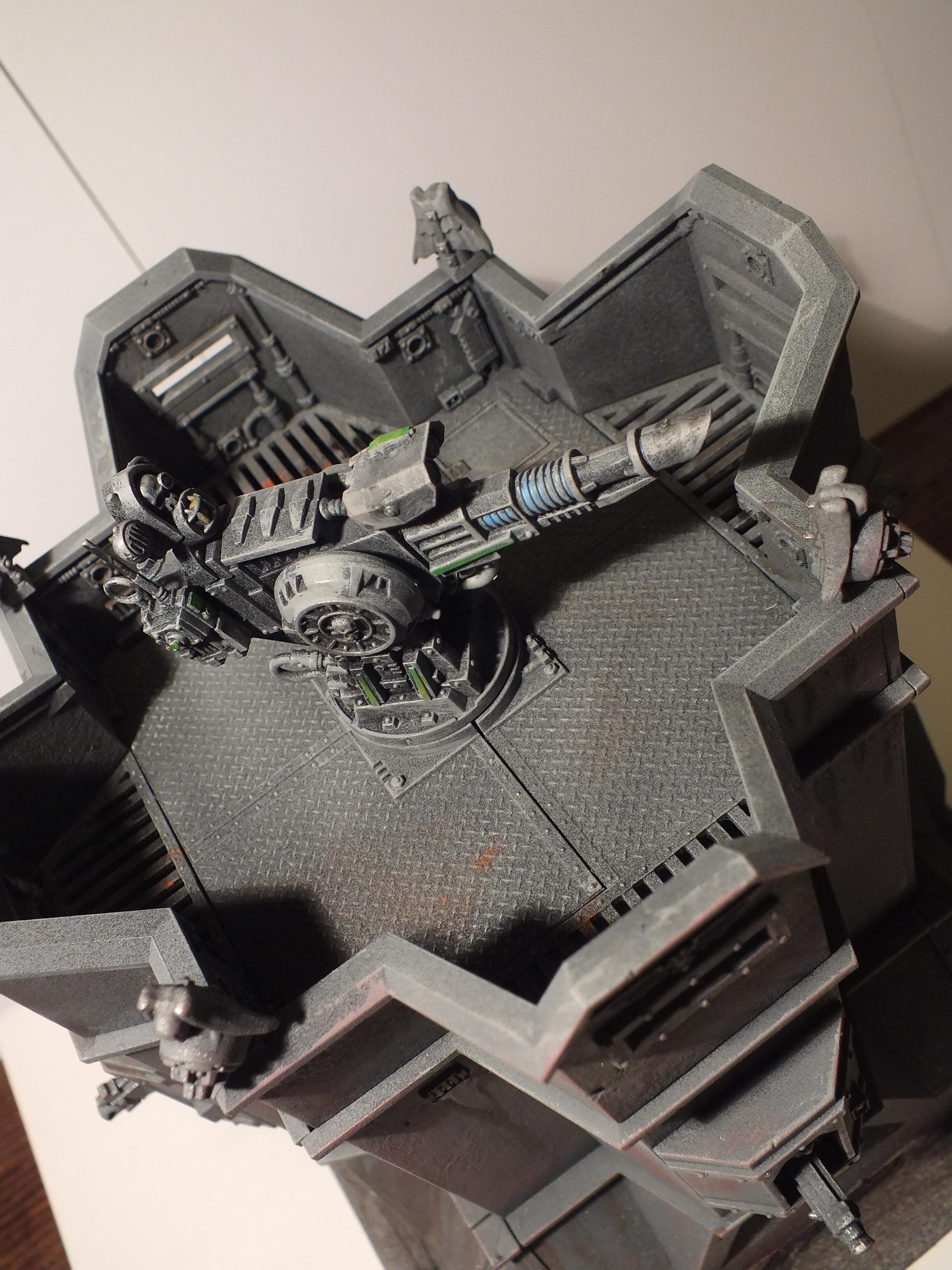 Bastion, Cannon, Fortification, Laser, Terrain, Warhammer Fantasy