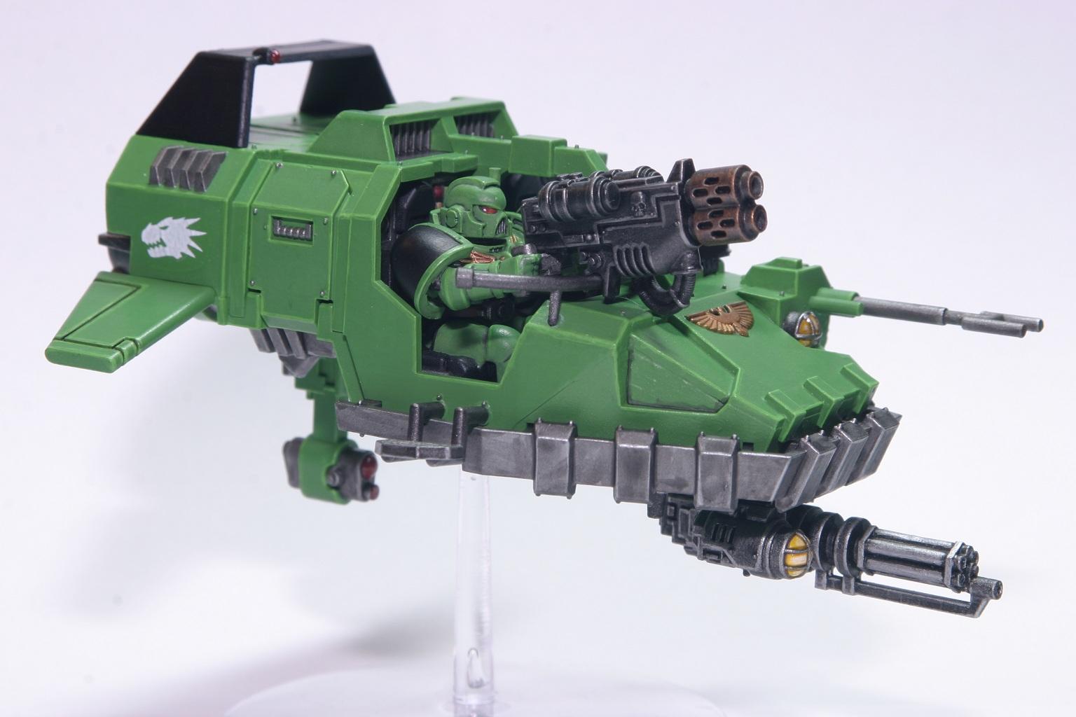 Land Speeder, Salamanders, Space Marines, Warhammer 40,000