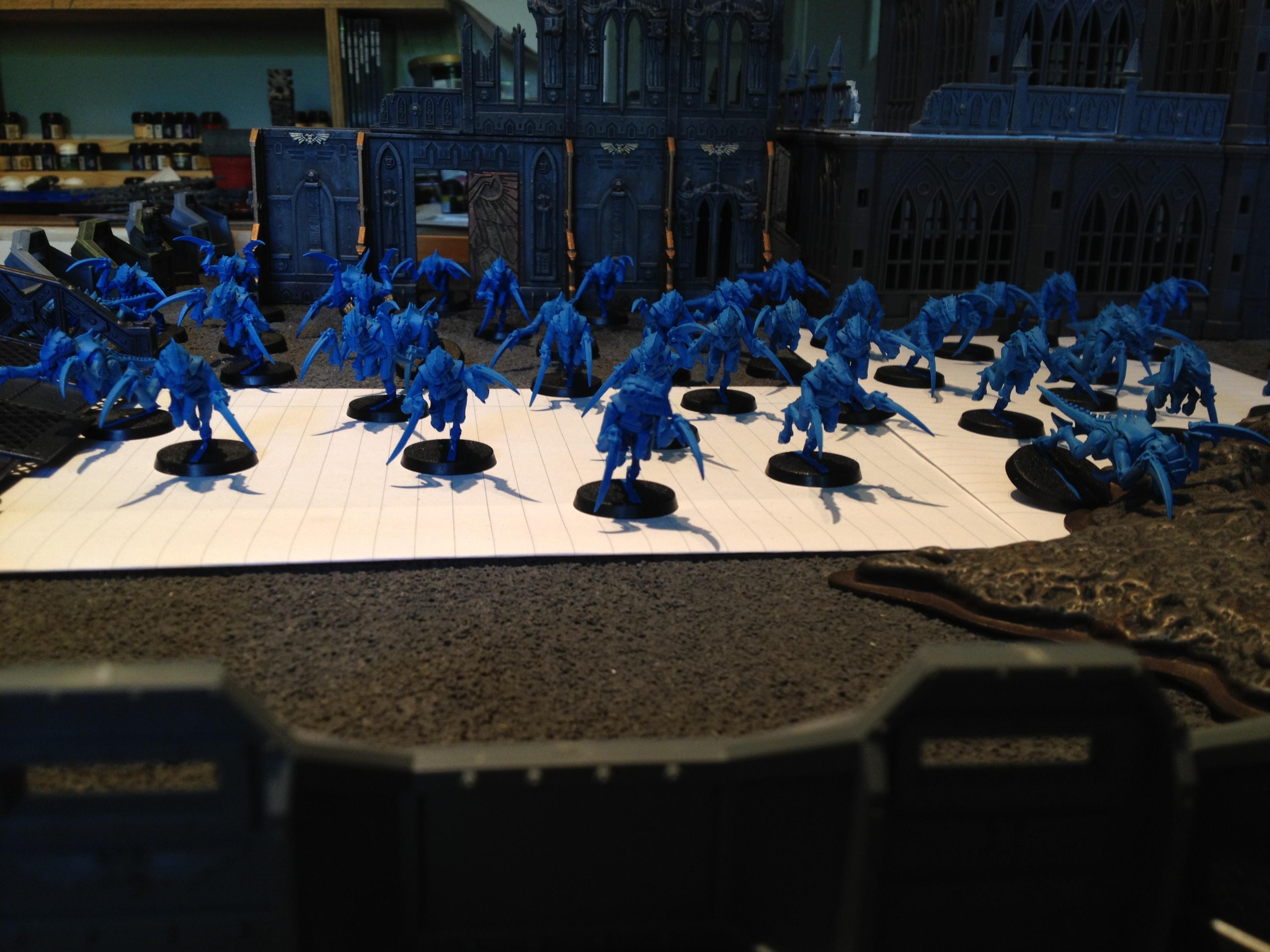 Dipped, Tyranids, Warhammer 40,000, Work In Progress