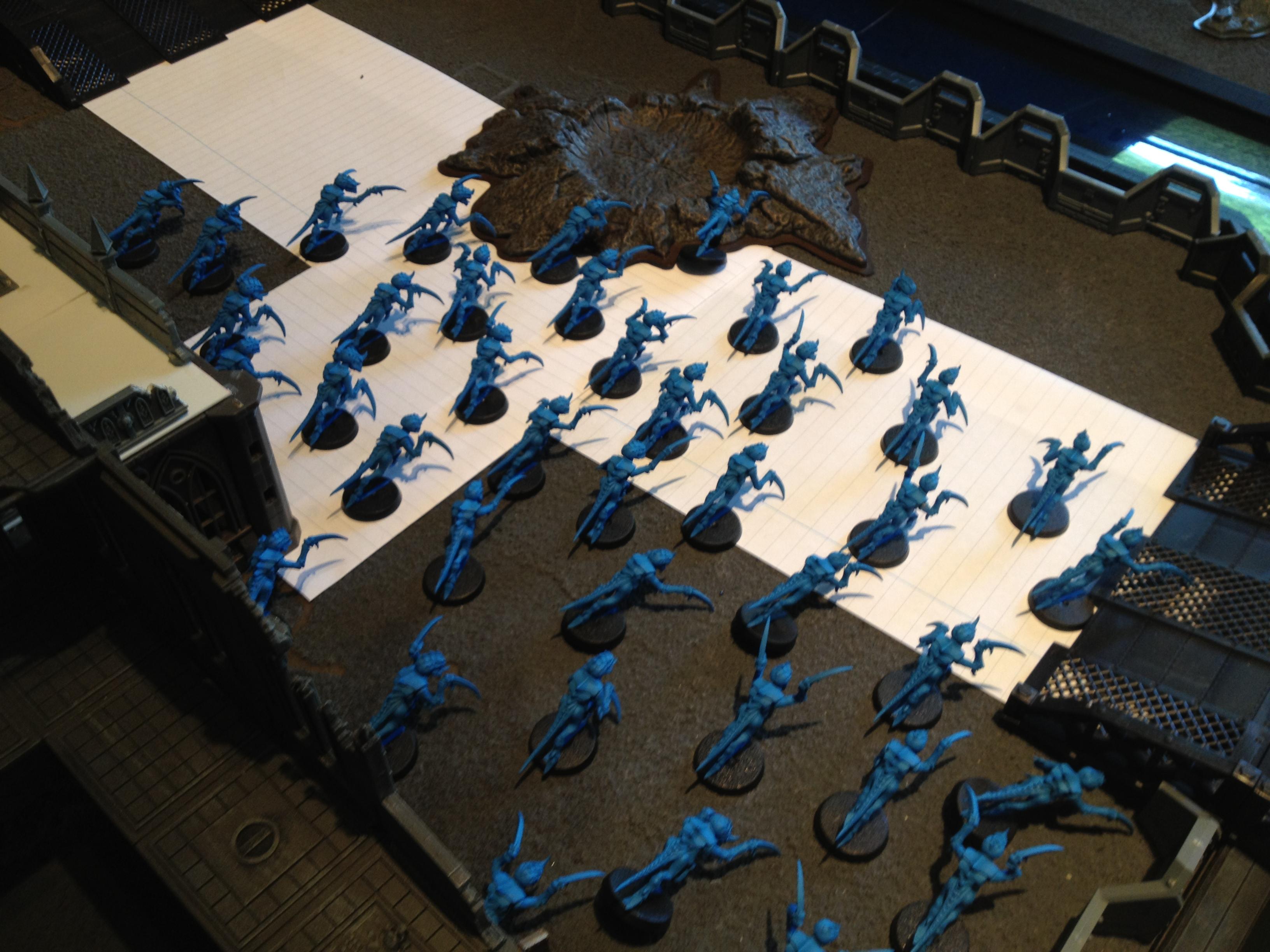 Dipped, Tyranids, Warhammer 40,000, Work In Progress