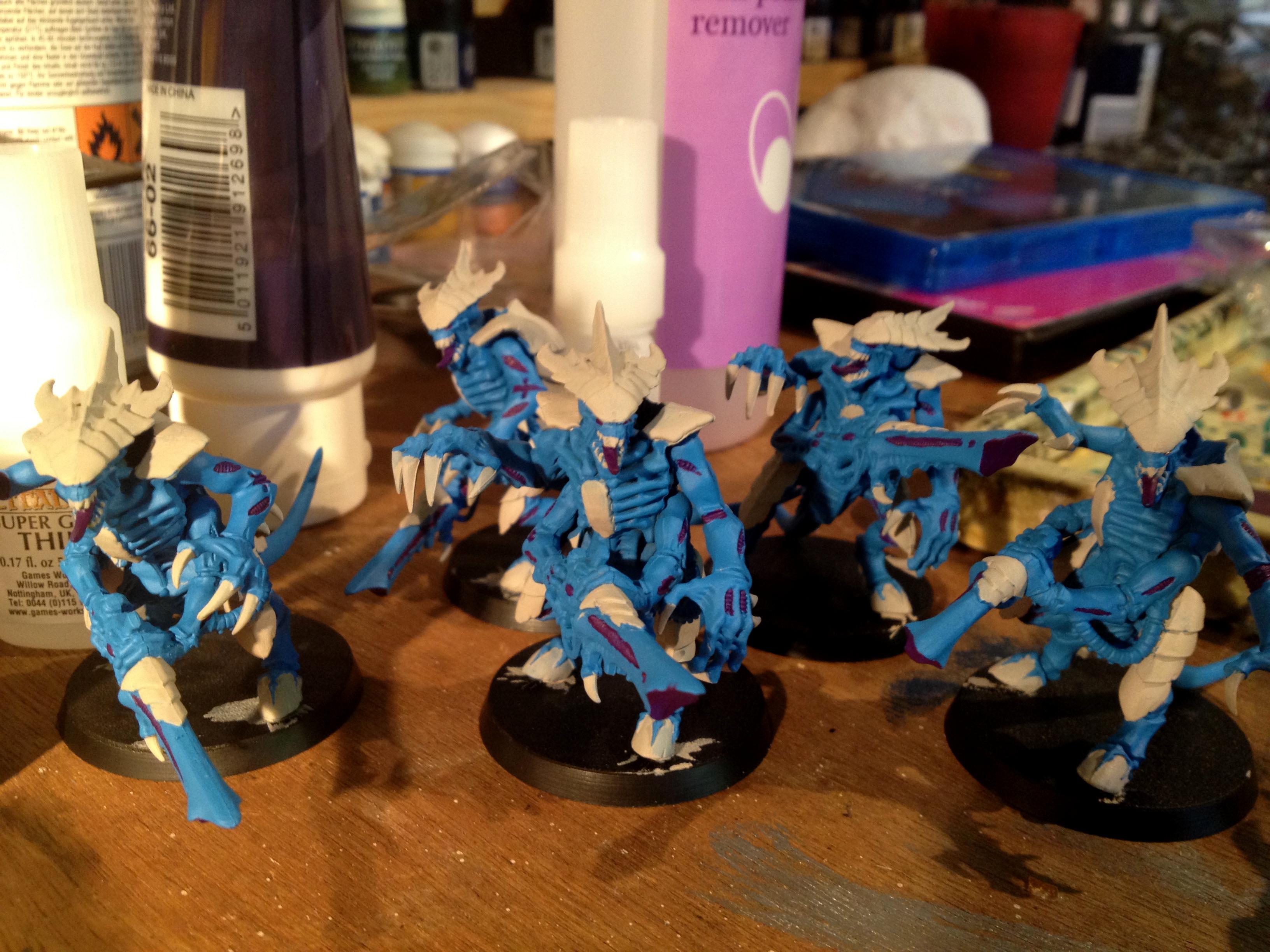 Dipped, Tyranids, Warhammer 40,000, Work In Progress