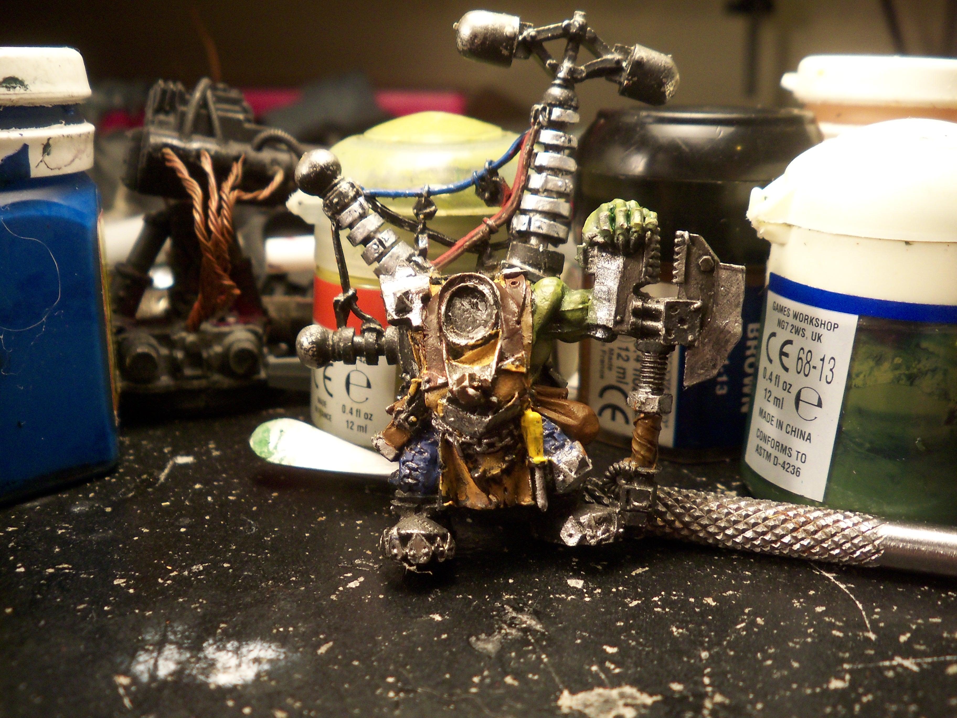 Orks, PIP Ork big mek with kff