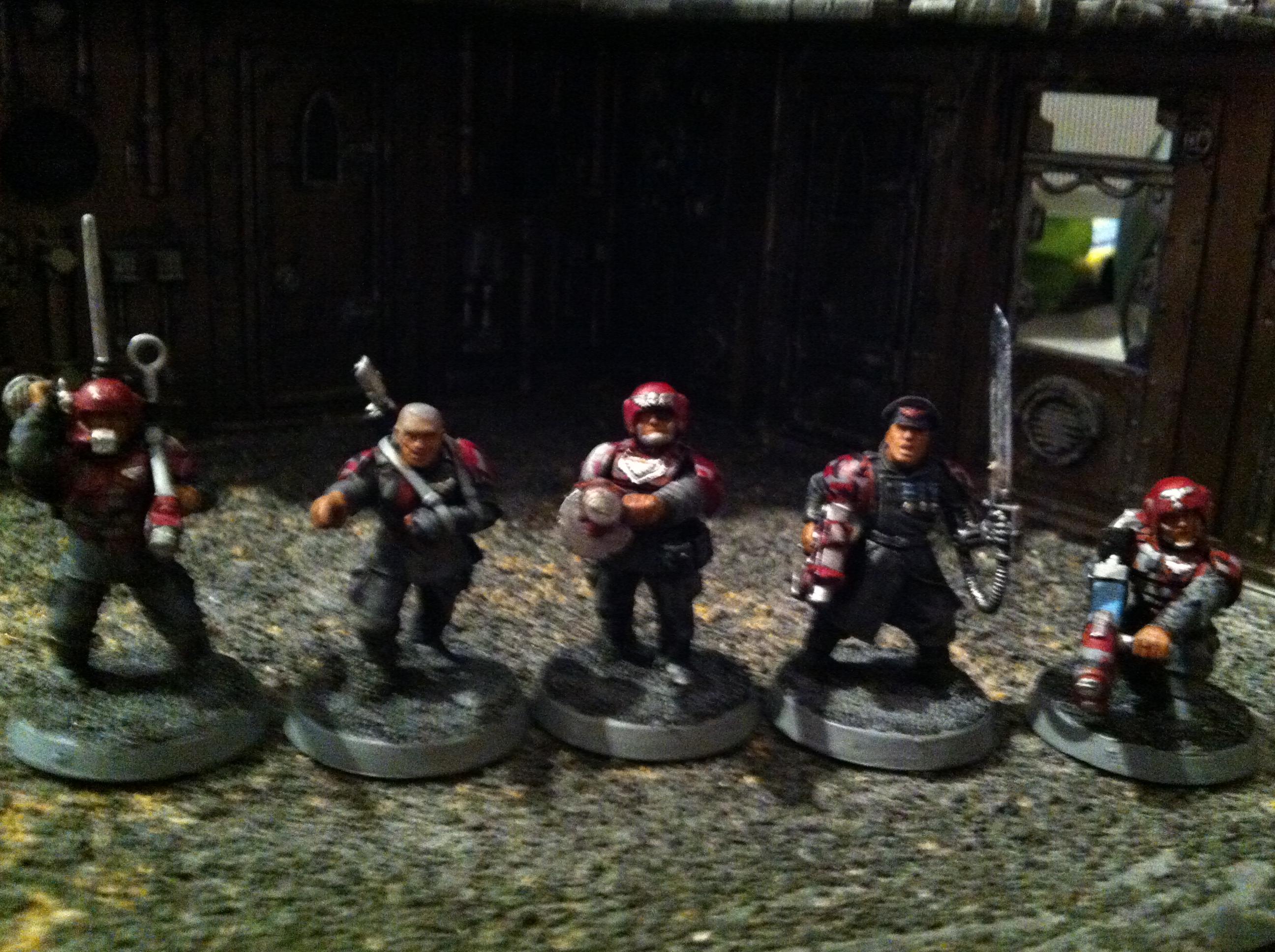 Camouflage, Ccs, Command, Imperial Guard, Oc, Red, Urban, Veteran