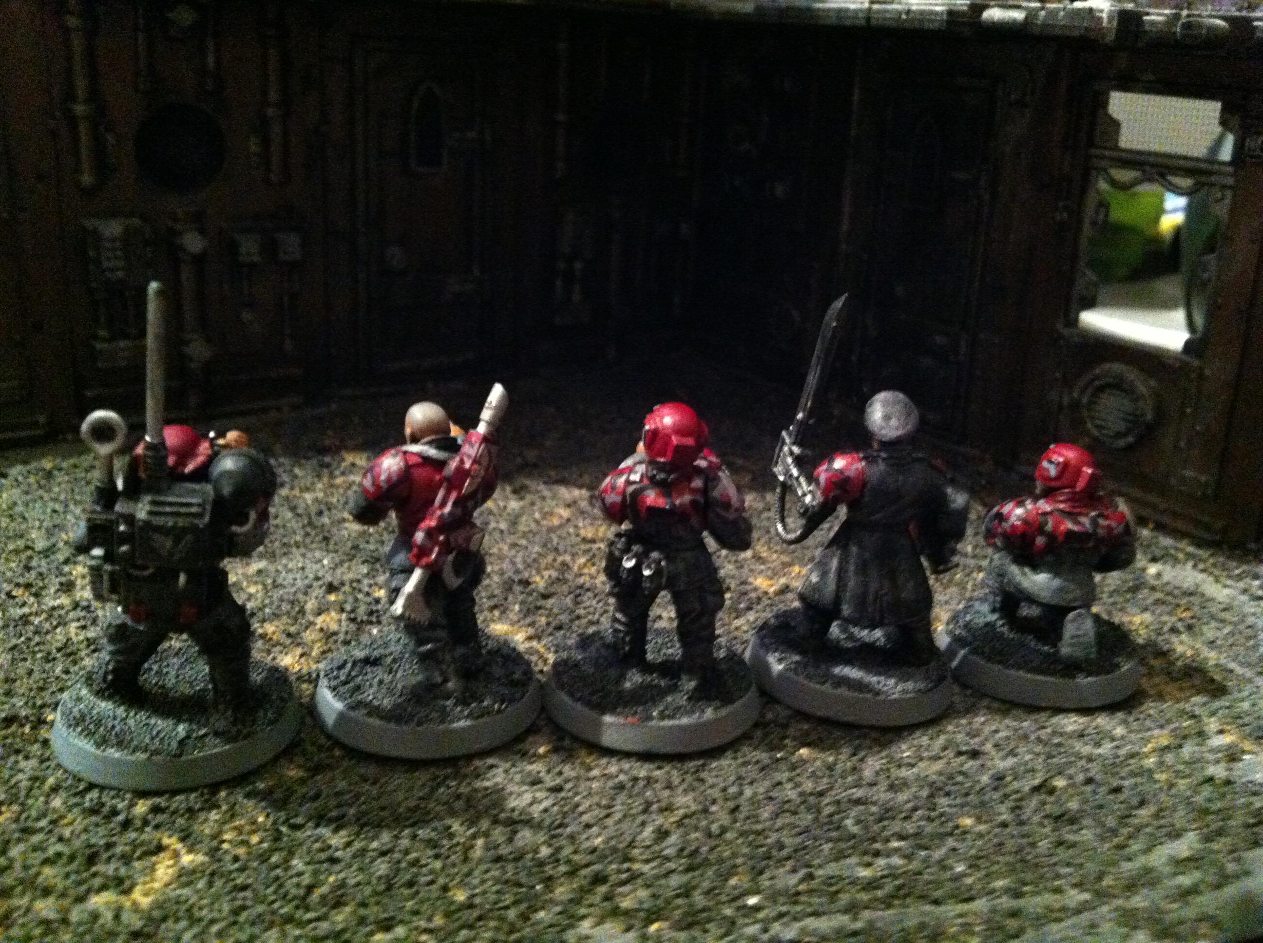 Camouflage, Ccs, Command, Imperial Guard, Oc, Red, Urban, Veteran