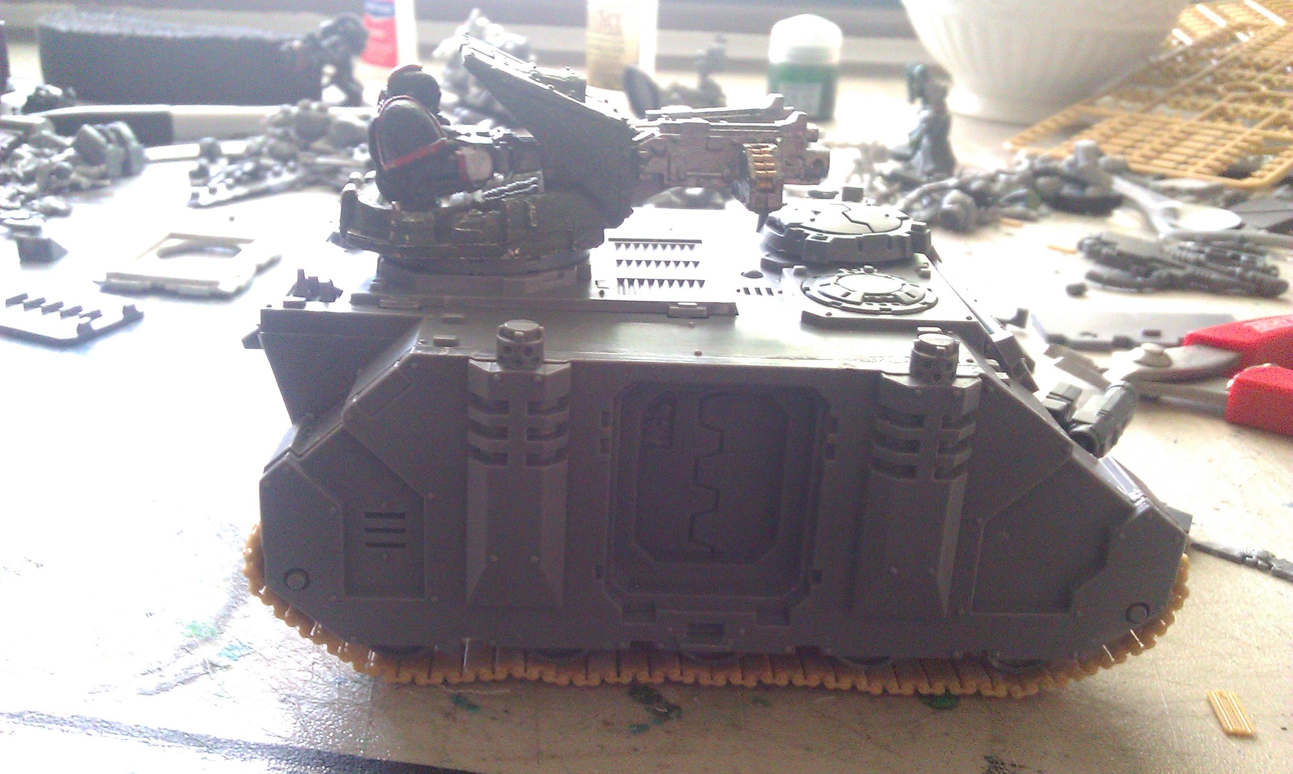 finished. side view
