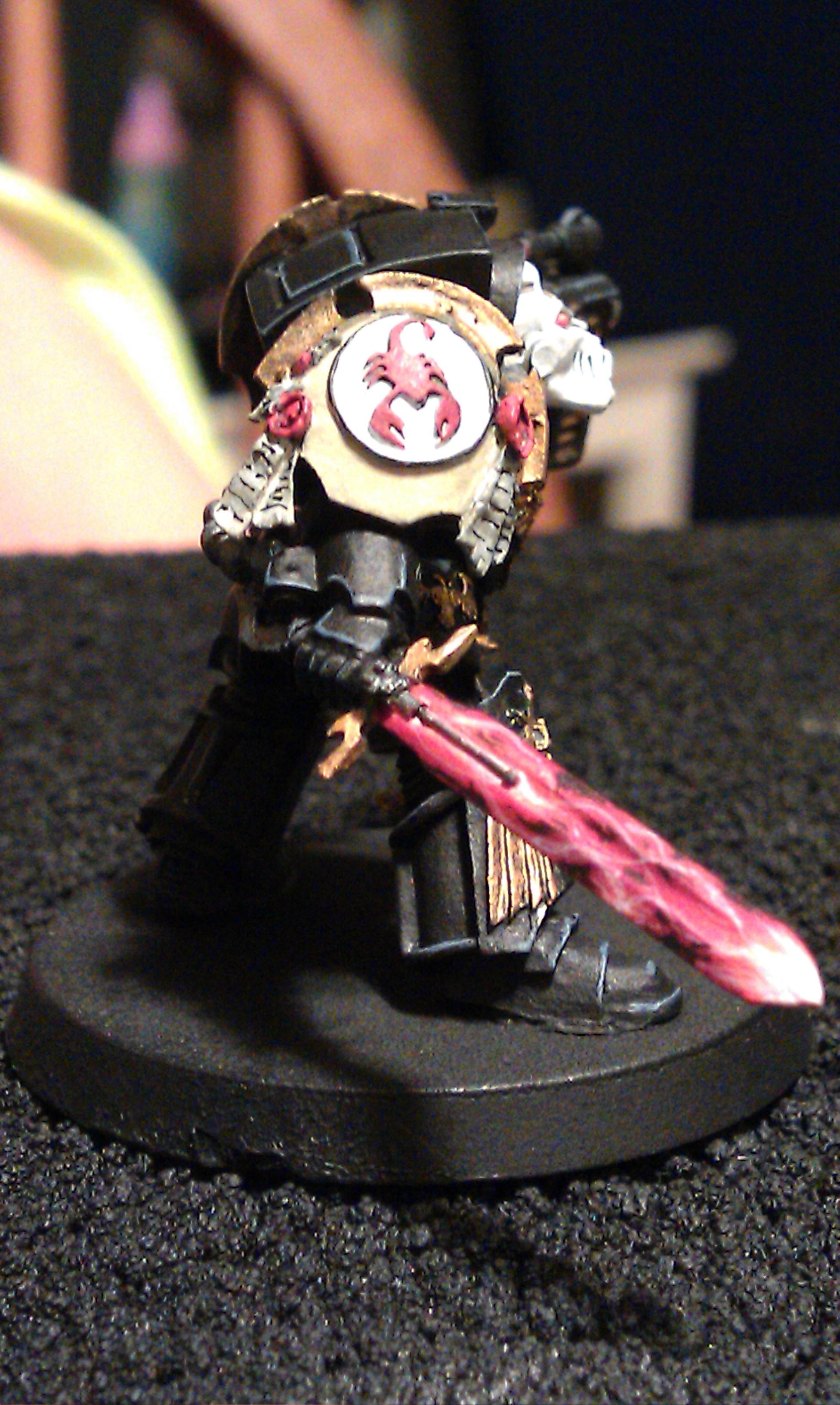 Chaos, Power Sword, Powers Sword, Red Scorpion, Space Marines