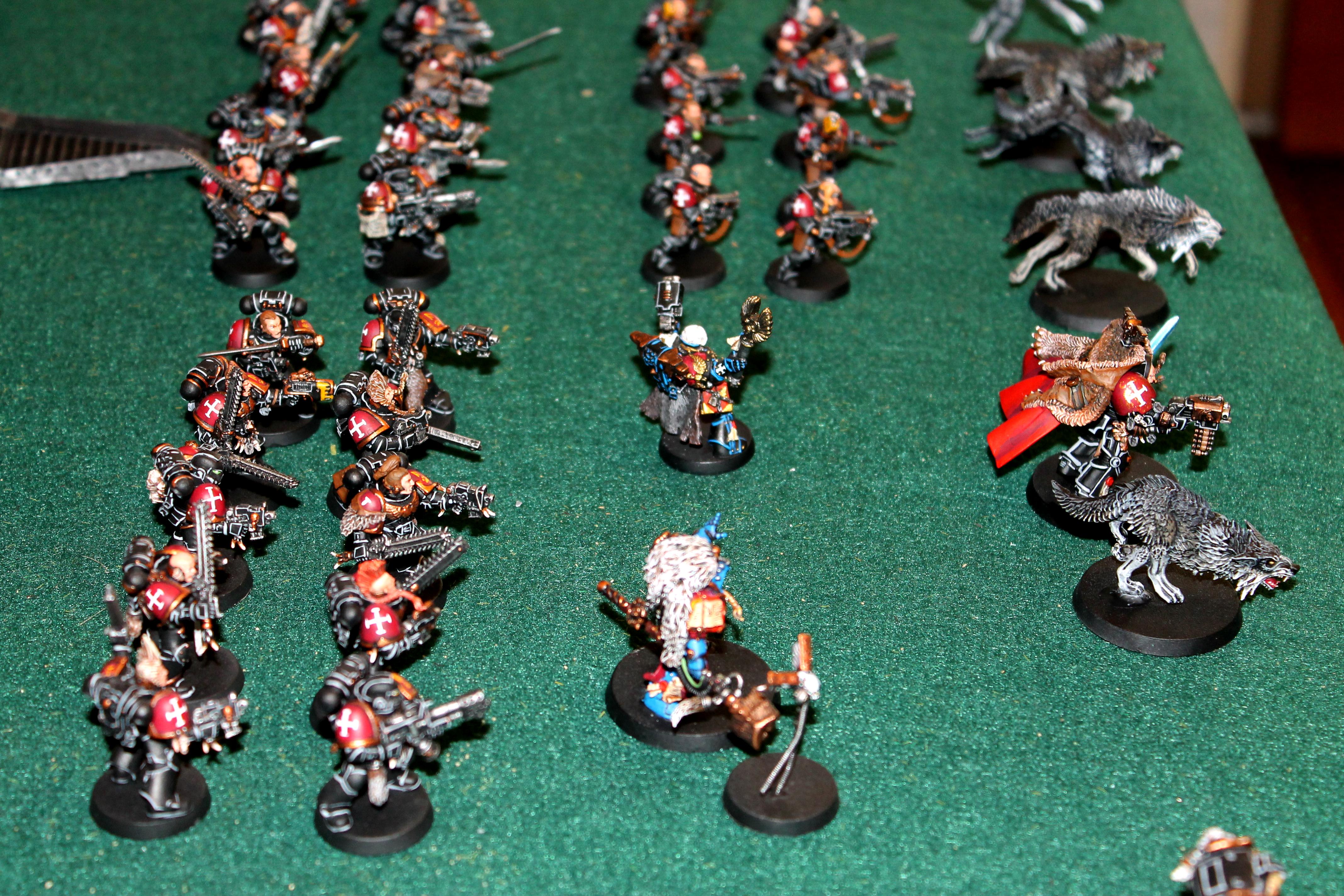 Alternative Color, Black, Black Armor, Dark, Mariene, Pack, Space, Templar, Wolf, Wolves