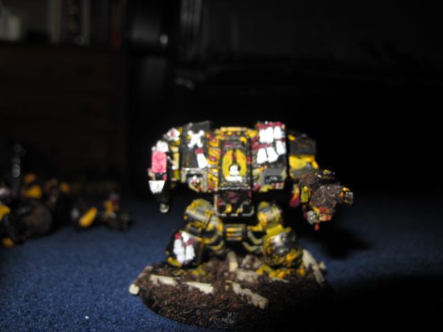Basic AoBR Dreadnought off of ebay, customized to have a heavy flamer!... would show pics but my camera died!