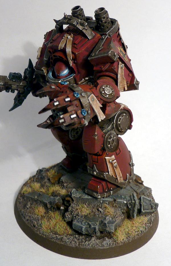 Chaos, Chaos Space Marines, Contemptor Dreadnought, Warhammer 40,000, Word Bearers