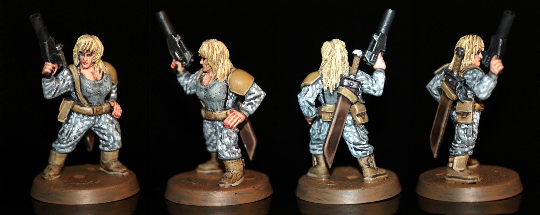 Astra Militarum, Female, Imperial Guard, Warhammer 40,000