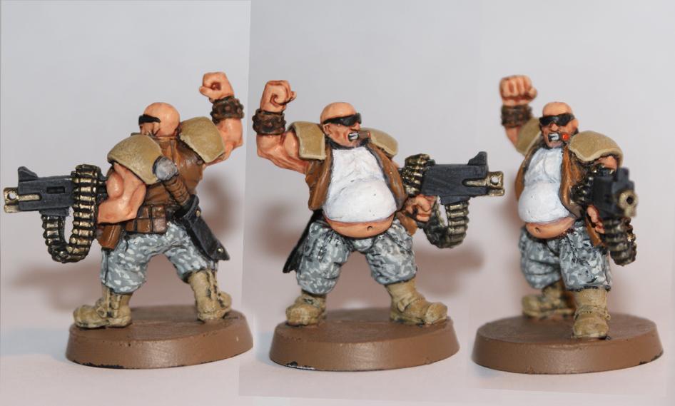 2nd Edition, Catachan, Fat, Imperial Guard, Officer