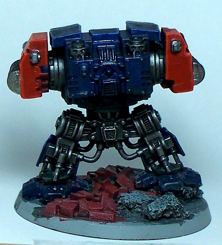 Crimson Fists, Dreadnought, Rifleman, Space Marines, Warhammer 40,000