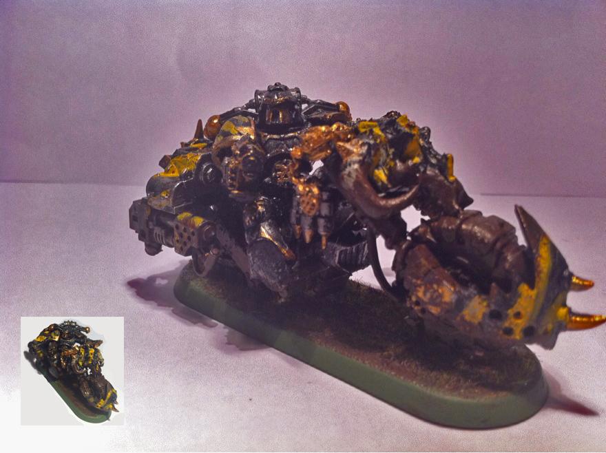 Bike, Chaos Lord, Iron Warriors, Motorbike