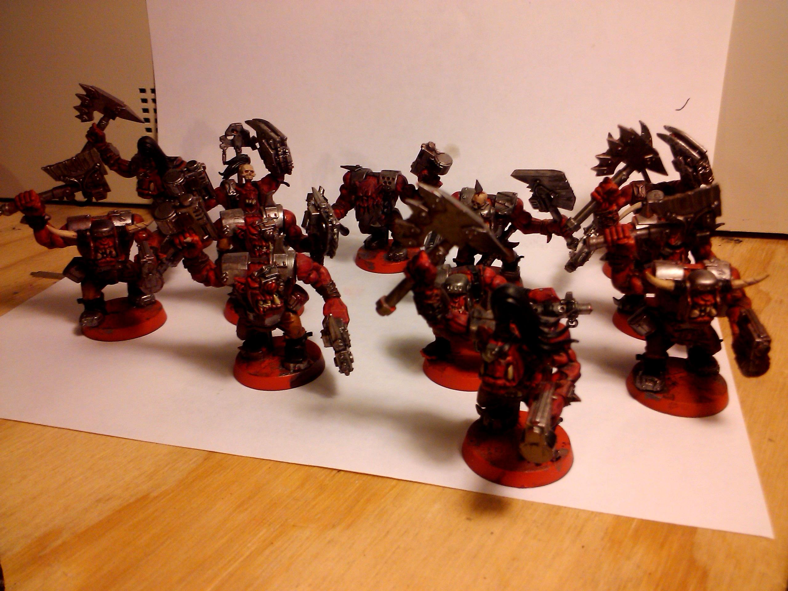 Commission, Conversion, Orcs, Ork Army, Orks, Painting, Project, Red, Tankk, Trukk, Waaagh