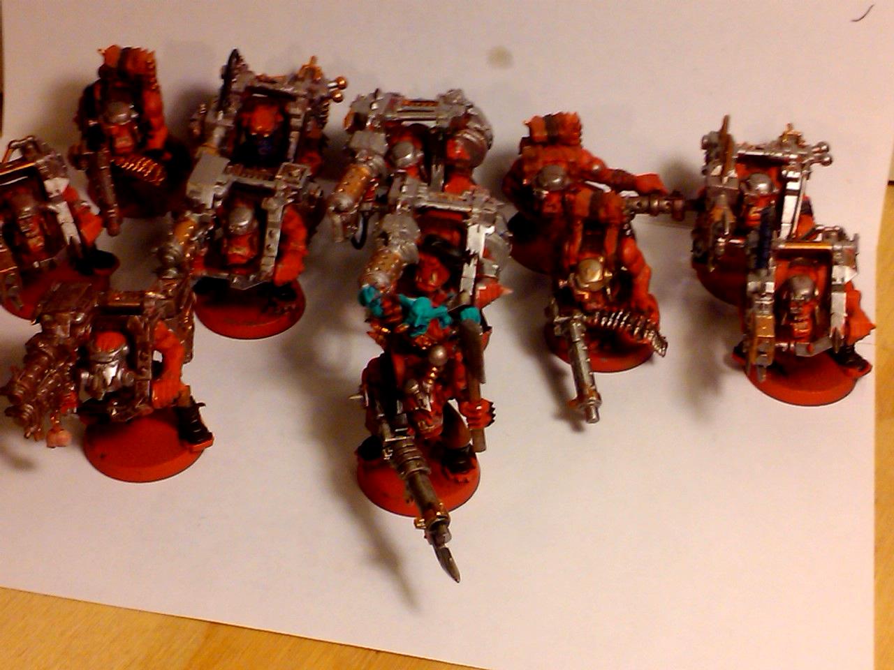 Commission, Conversion, Orcs, Ork Army, Orks, Painting, Project, Red, Tankk, Trukk, Waaagh