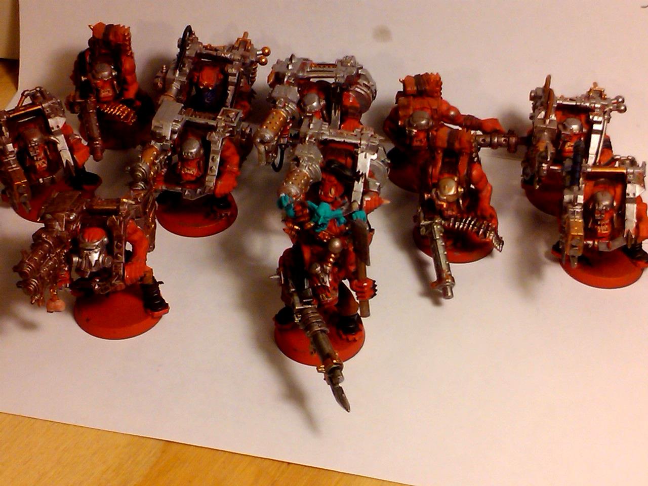 Commission, Conversion, Orcs, Ork Army, Orks, Painting, Project, Red, Tankk, Trukk, Waaagh