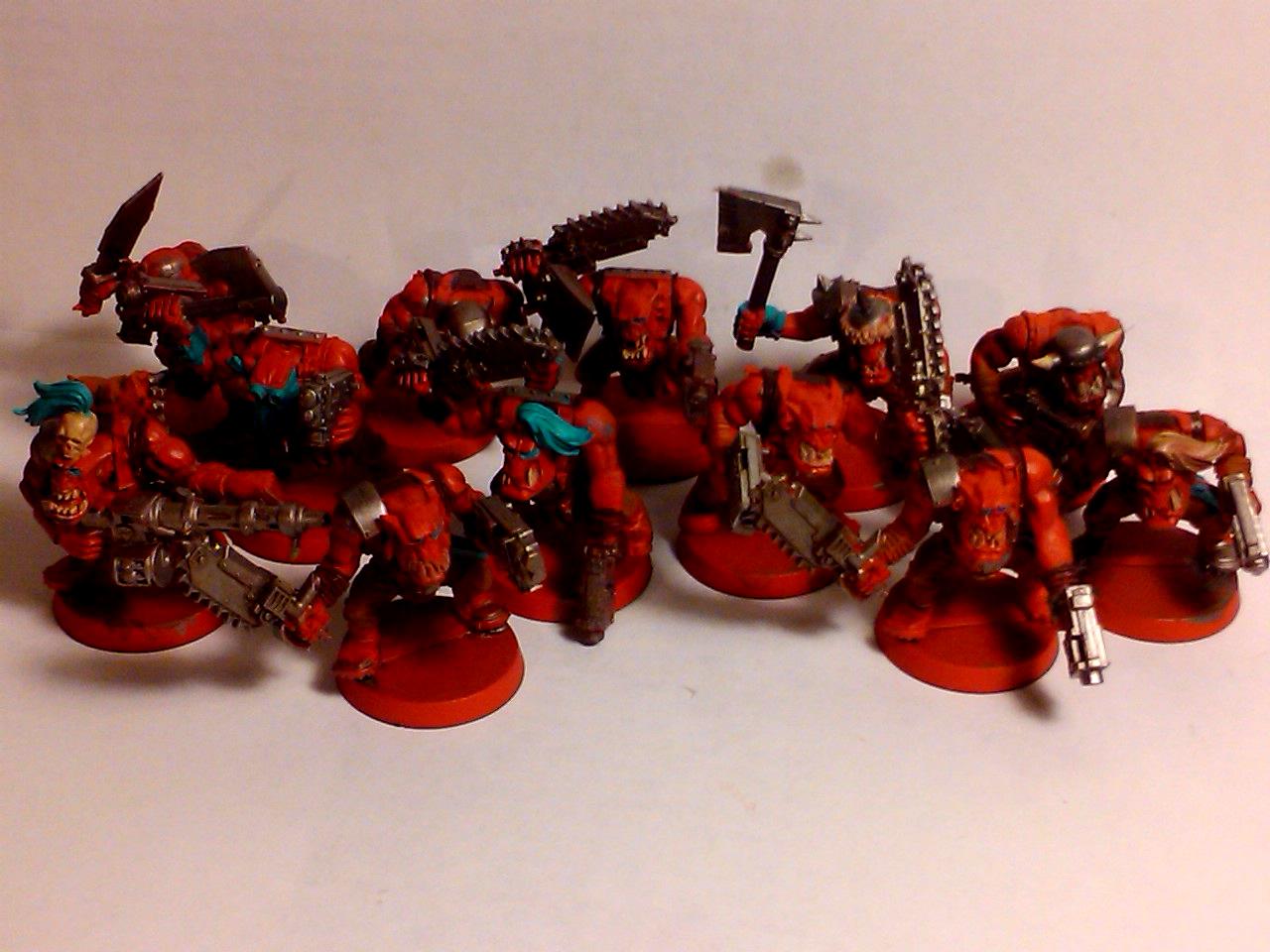 Commission, Conversion, Orcs, Ork Army, Orks, Painting, Project, Red, Tankk, Trukk, Waaagh
