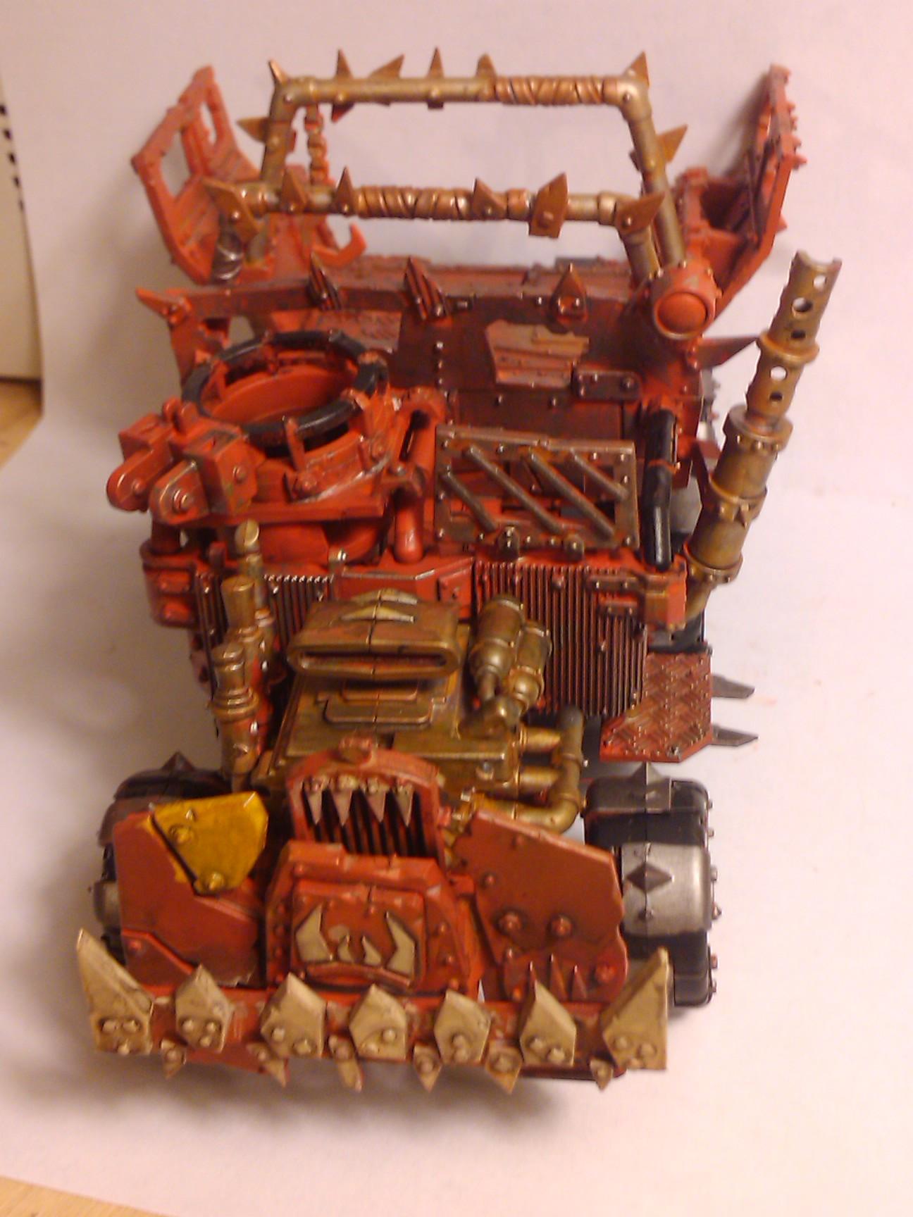 Commission, Conversion, Orcs, Ork Army, Orks, Painting, Project, Red, Tankk, Trukk, Waaagh