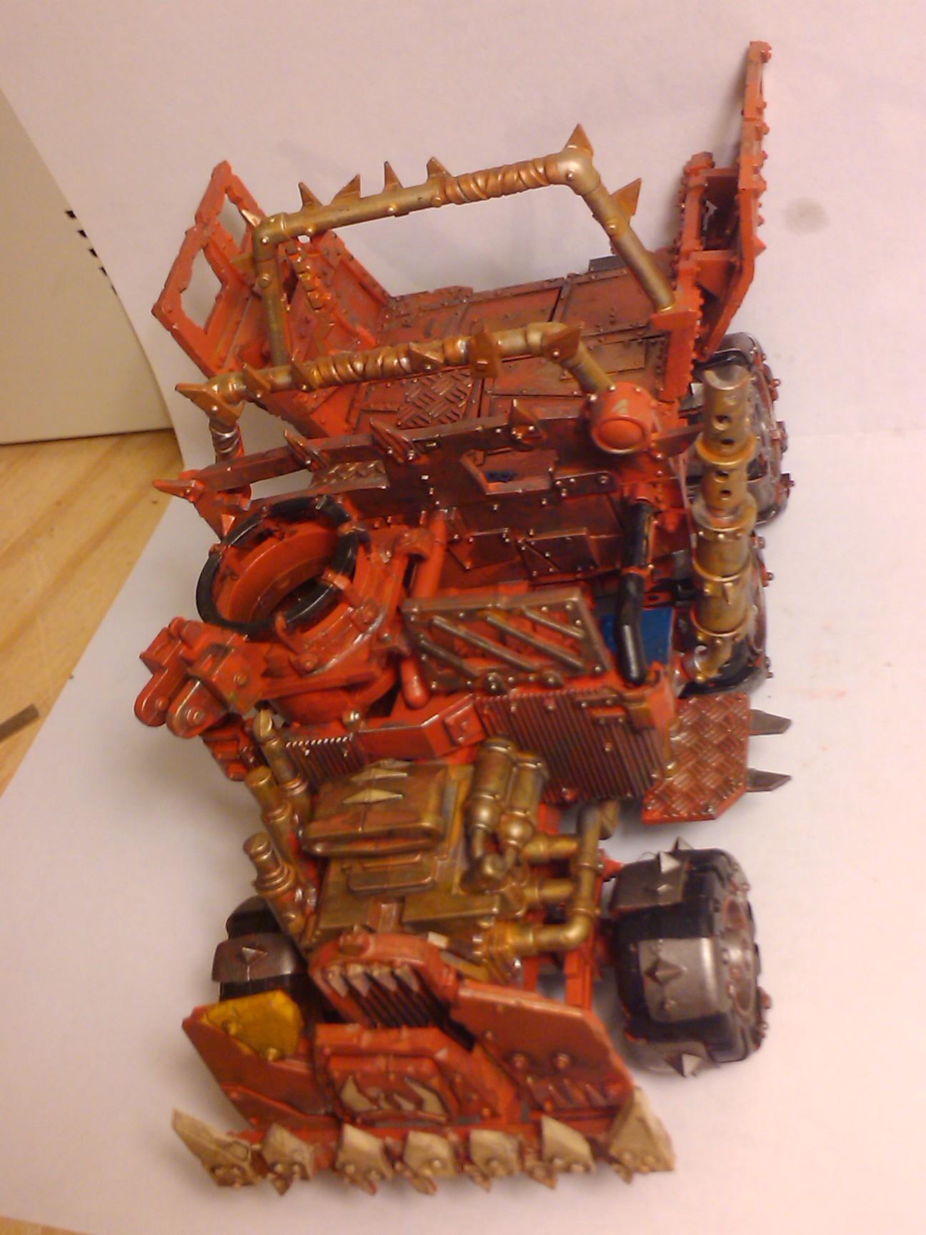 Commission, Conversion, Orcs, Ork Army, Orks, Painting, Project, Red, Tankk, Trukk, Waaagh