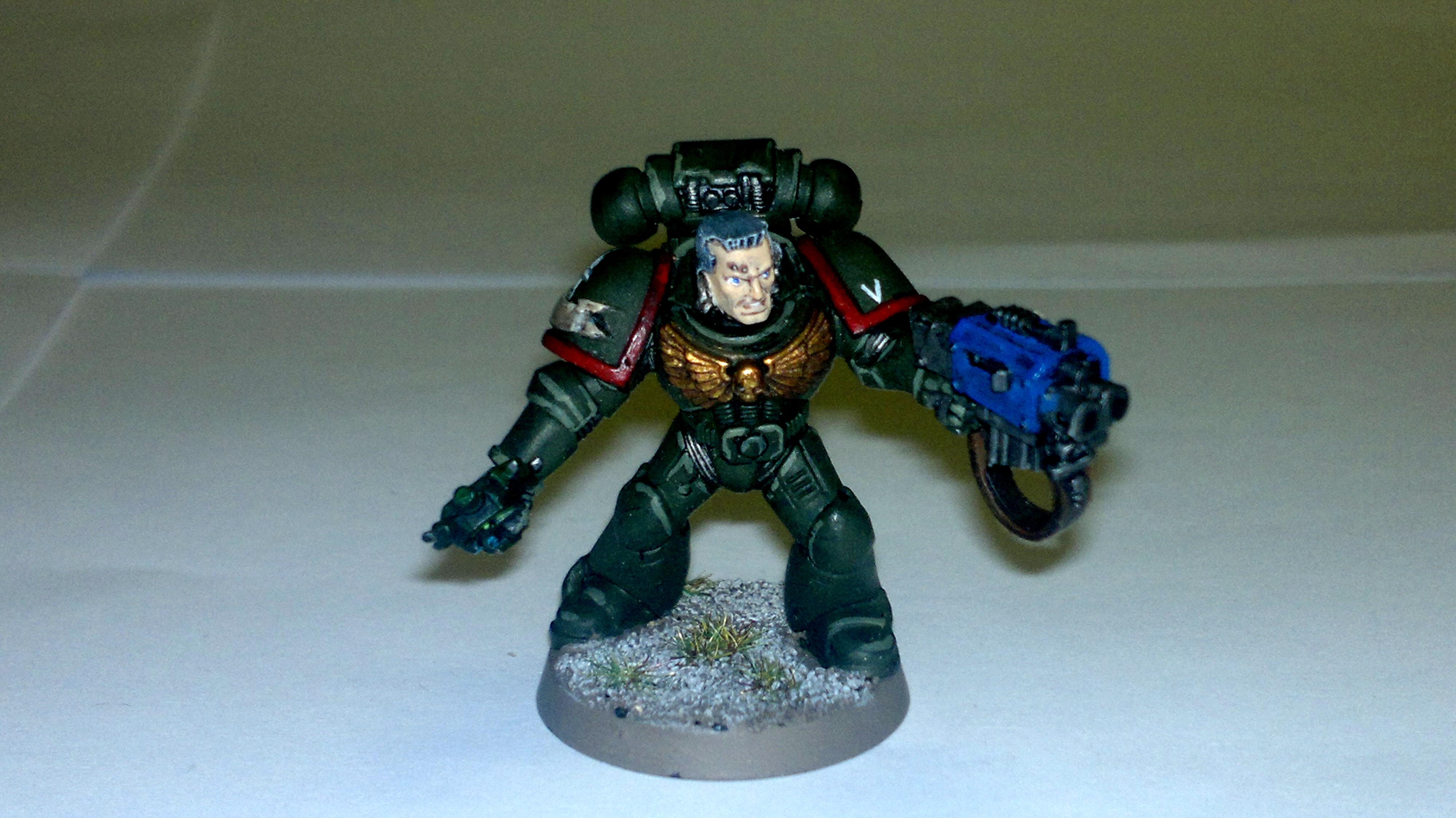 Broken Swords, Command Squa, Space Marines, Storm Bolter, Veteran, Warhammer 40,000