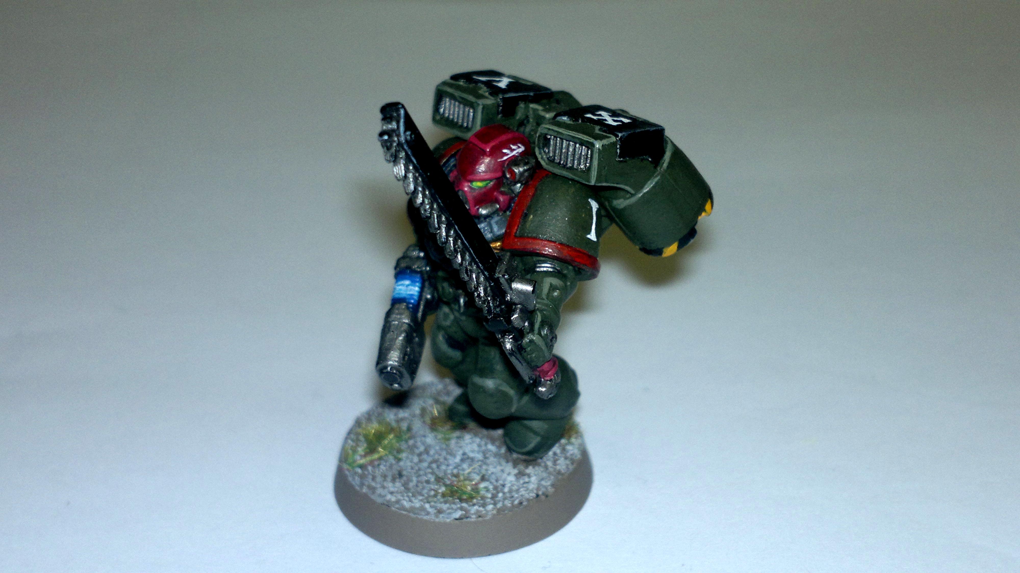 Assualt Squad, Imperial, Space Marines, Warhammer 40,000
