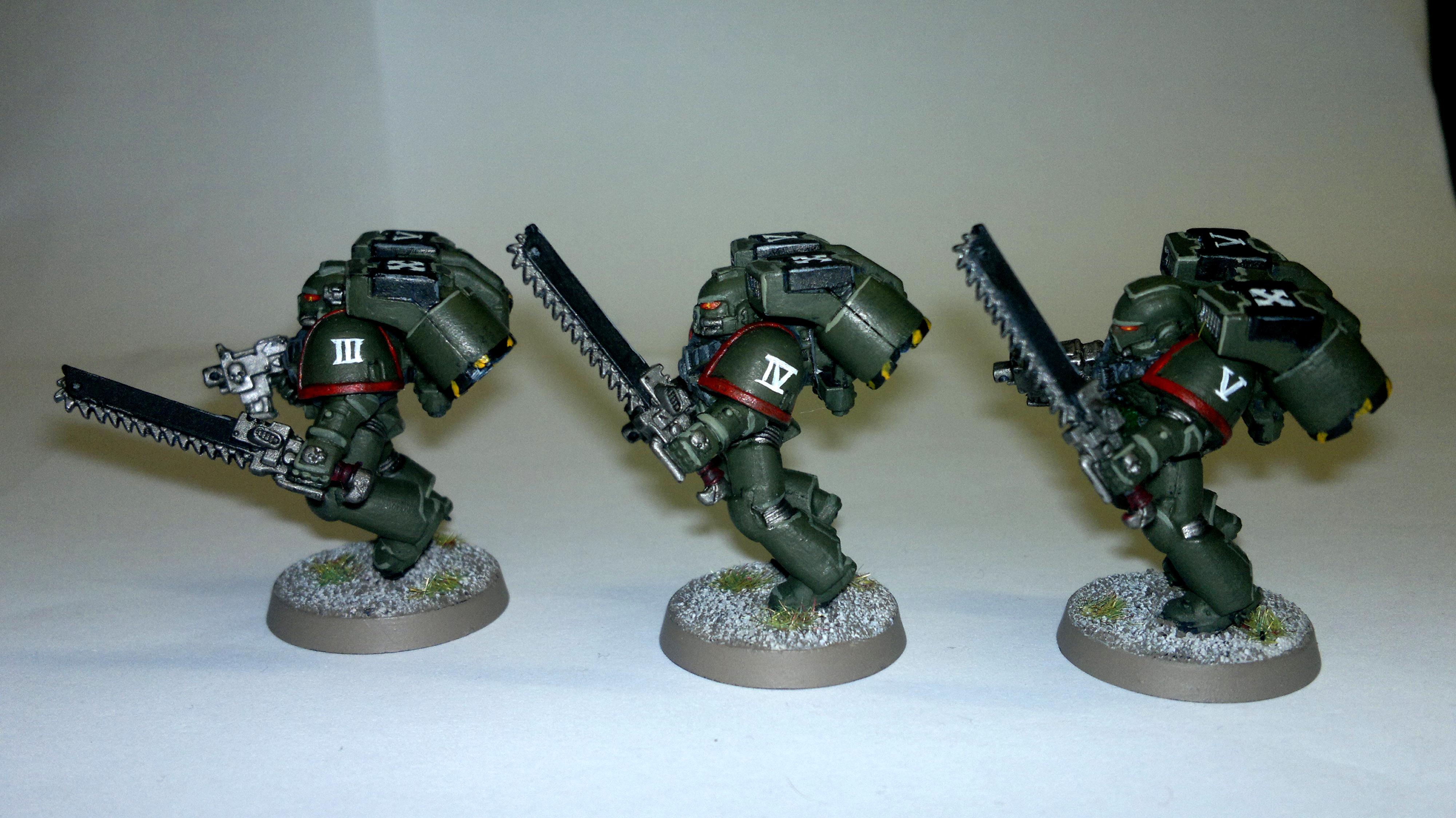 Assualt Squad, Imperial, Space Marines, Warhammer 40,000