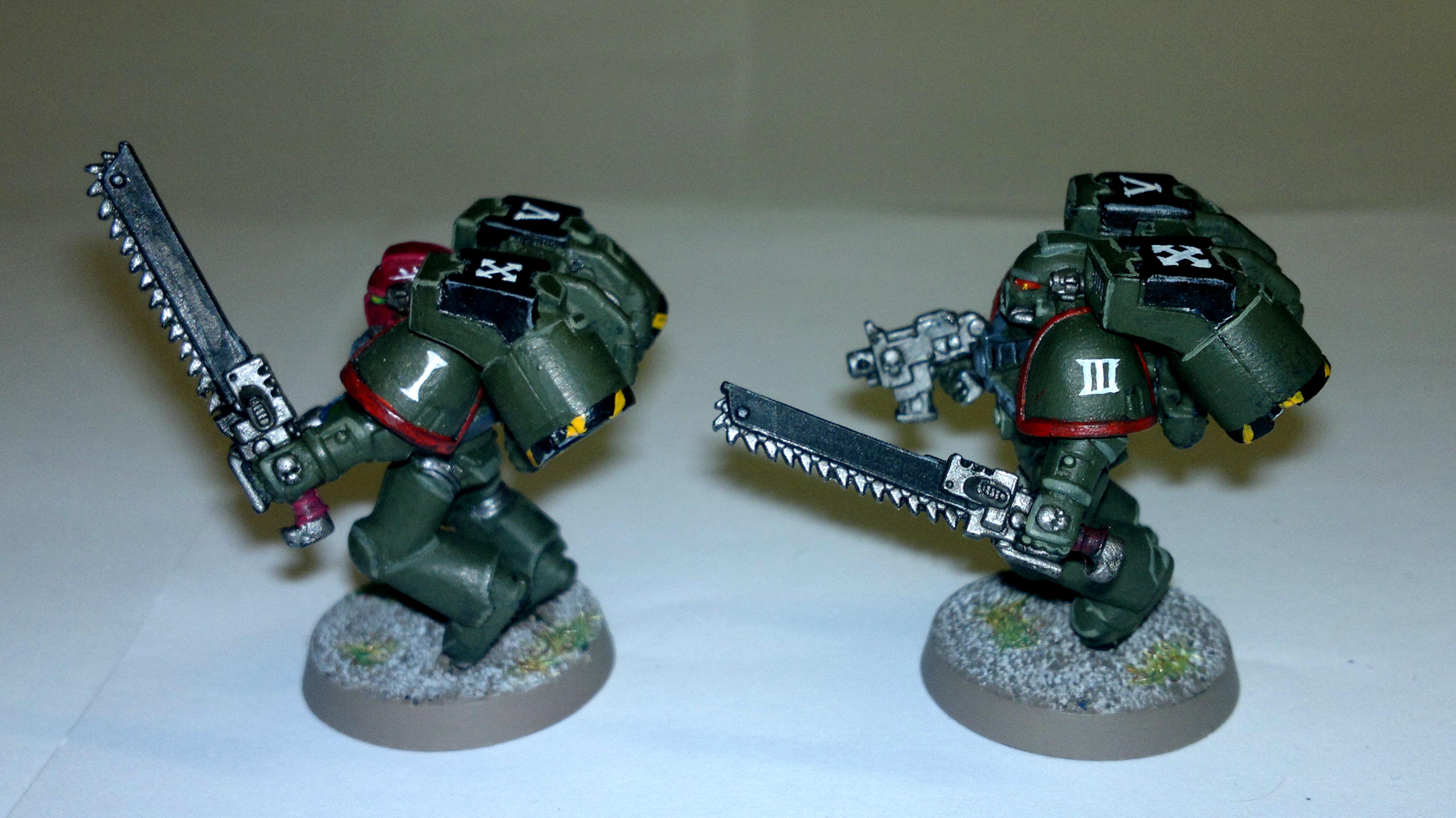 Assualt Squad, Imperial, Space Marines, Warhammer 40,000