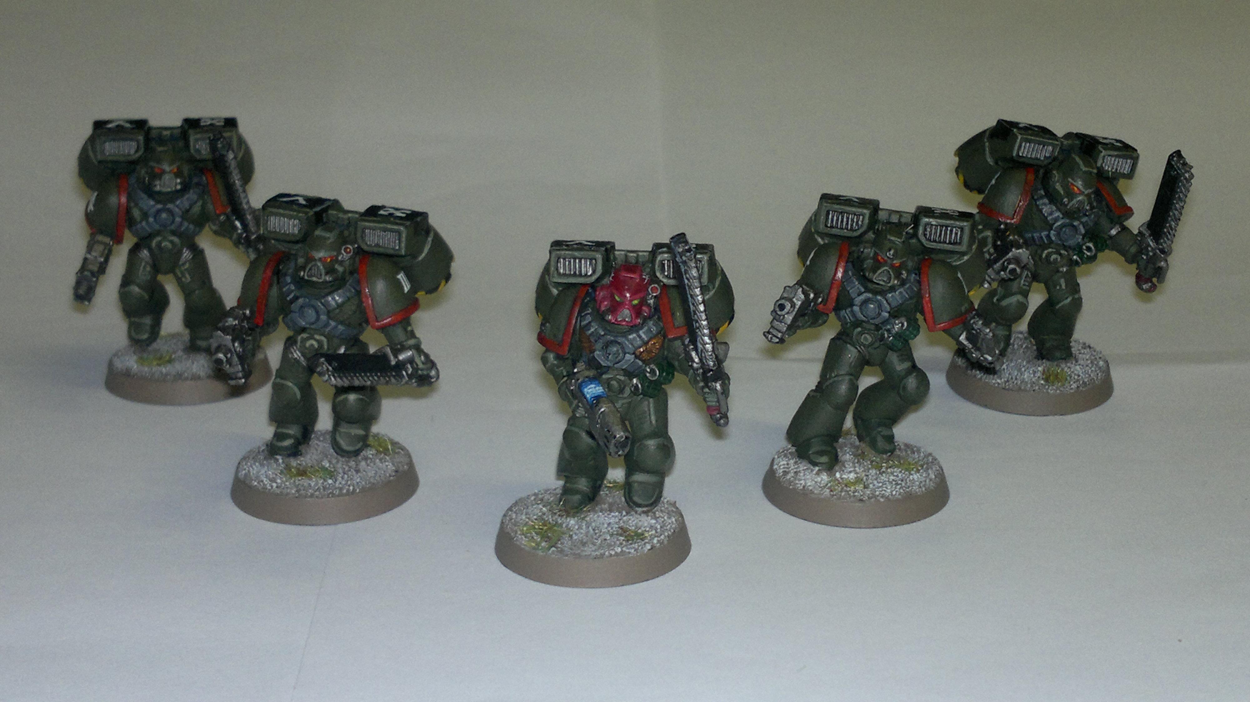 Assualt Squad, Imperial, Space Marines, Warhammer 40,000