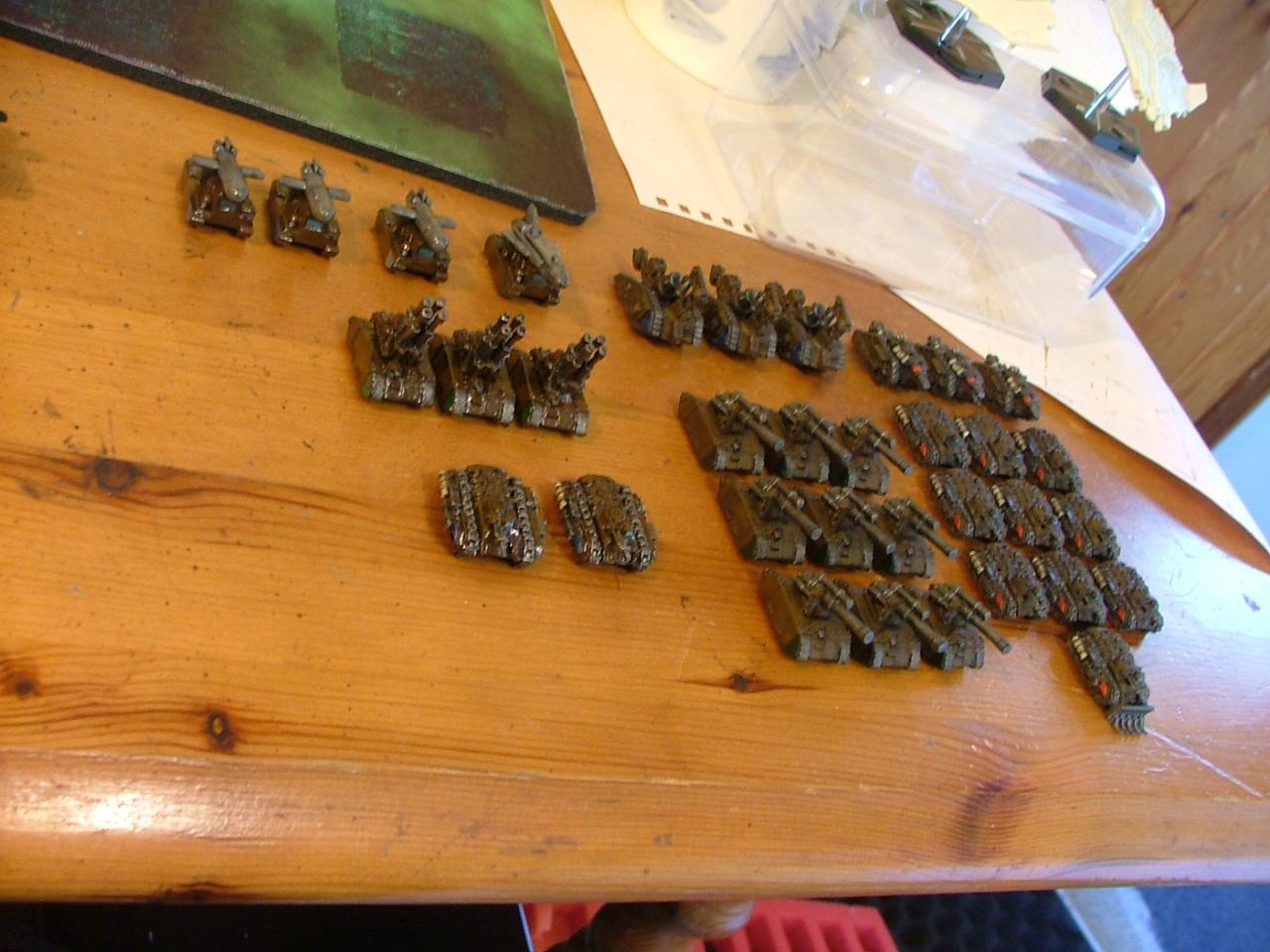 painted units so far