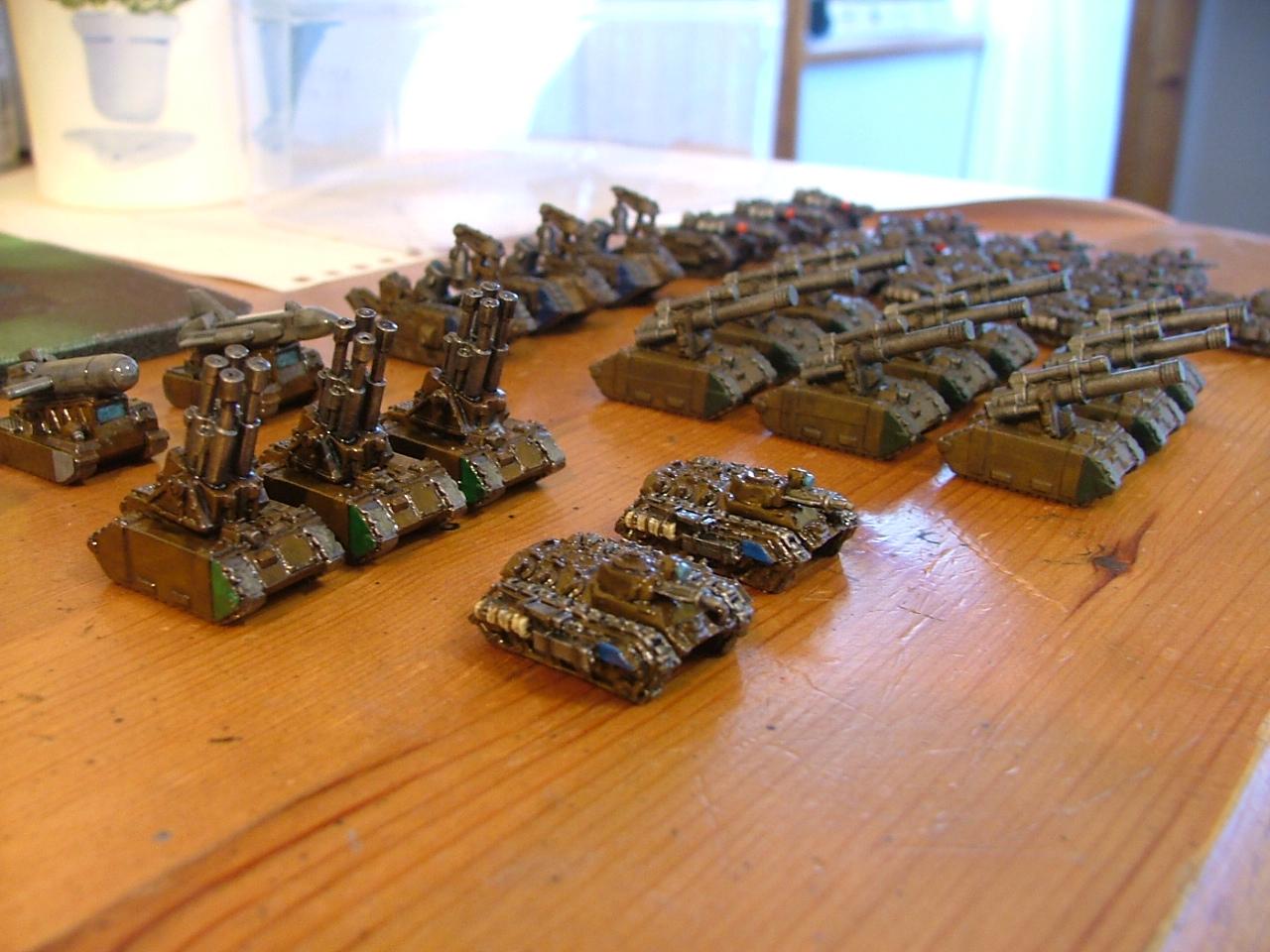 painted units so far