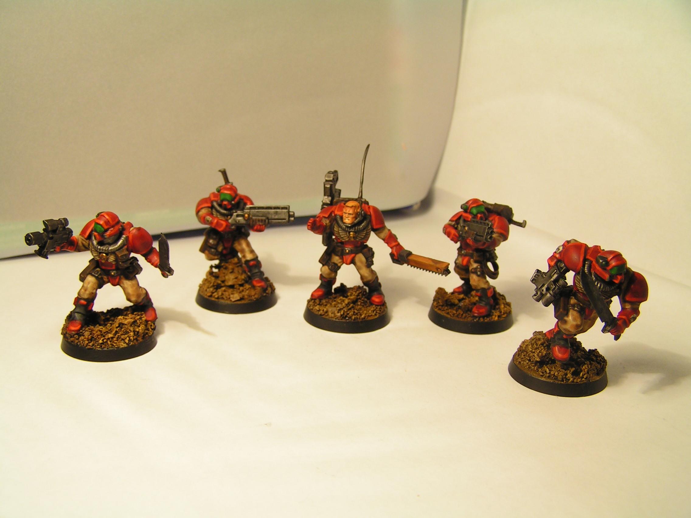 Conversion, Pig Iron Miniatures, Scouts, Space Marines