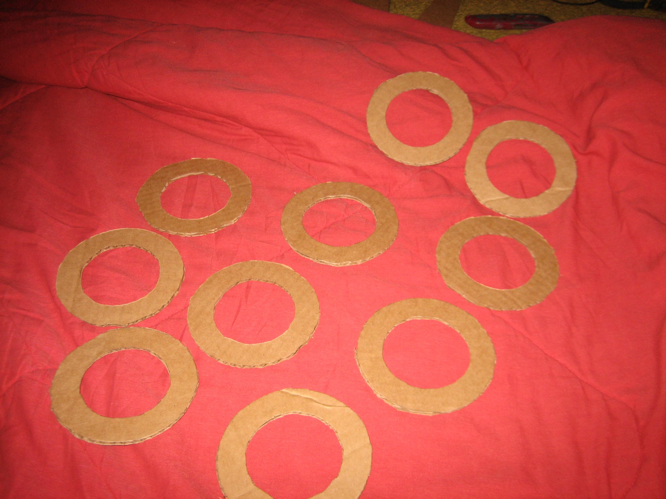 Armor, Cardboard, 10 rings