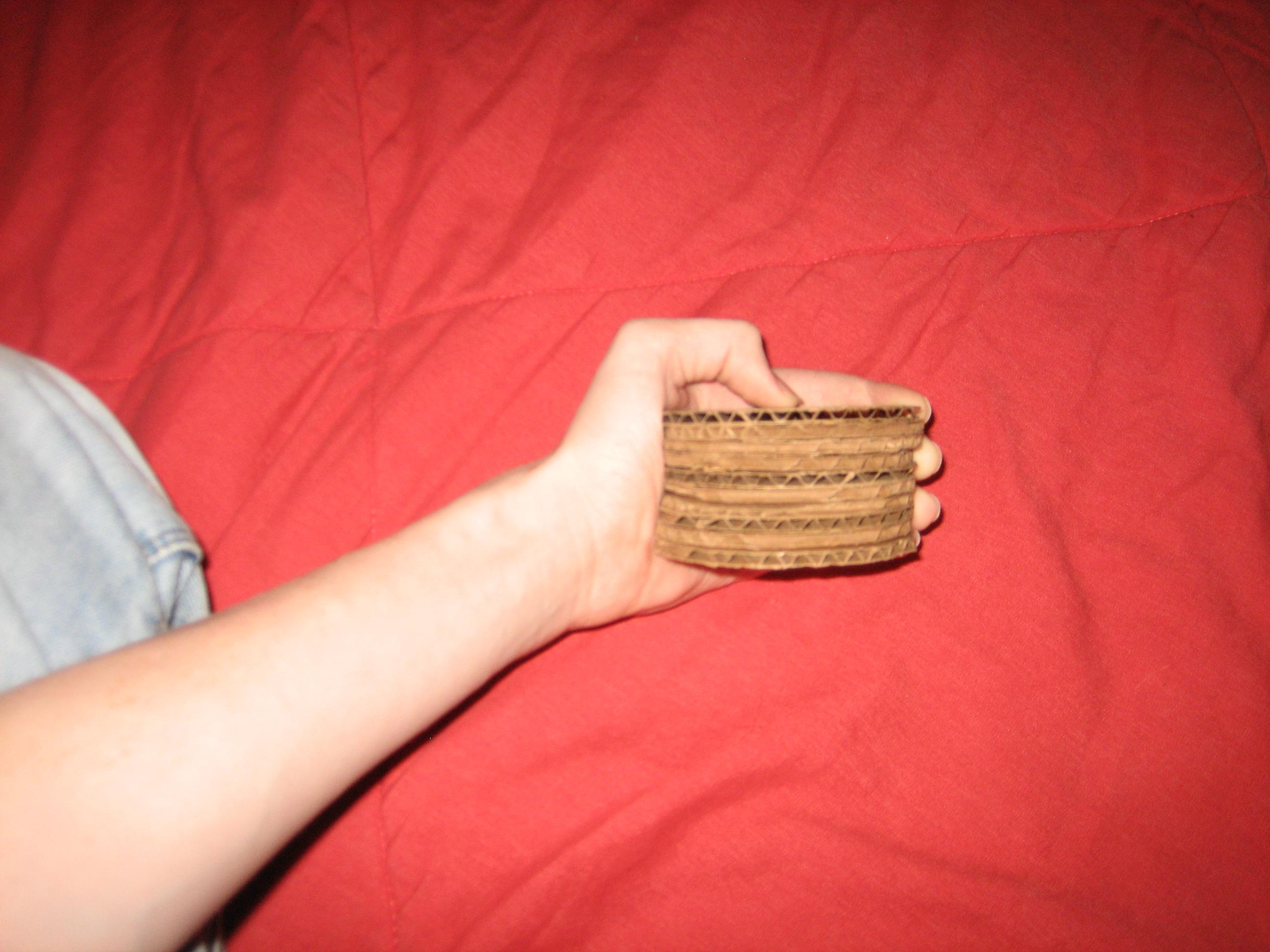 Armor, Cardboard, Maybe it shall be a greenade..