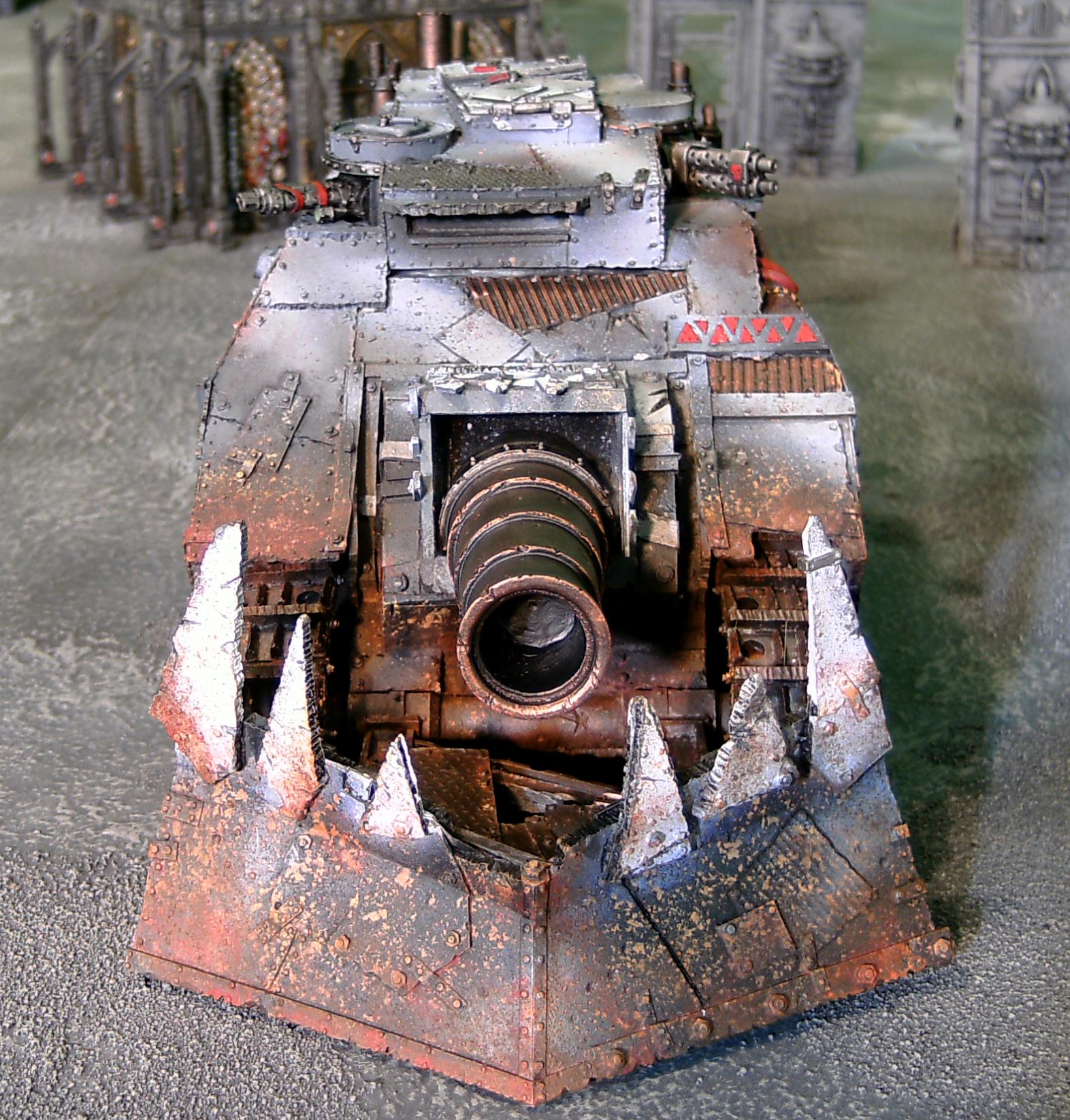 Airbrush, Forge World, Goffs, Kill Bursta, Kill Tank, Orks, Ouze, Salt Weathering, Super-heavy, Warhammer 40,000