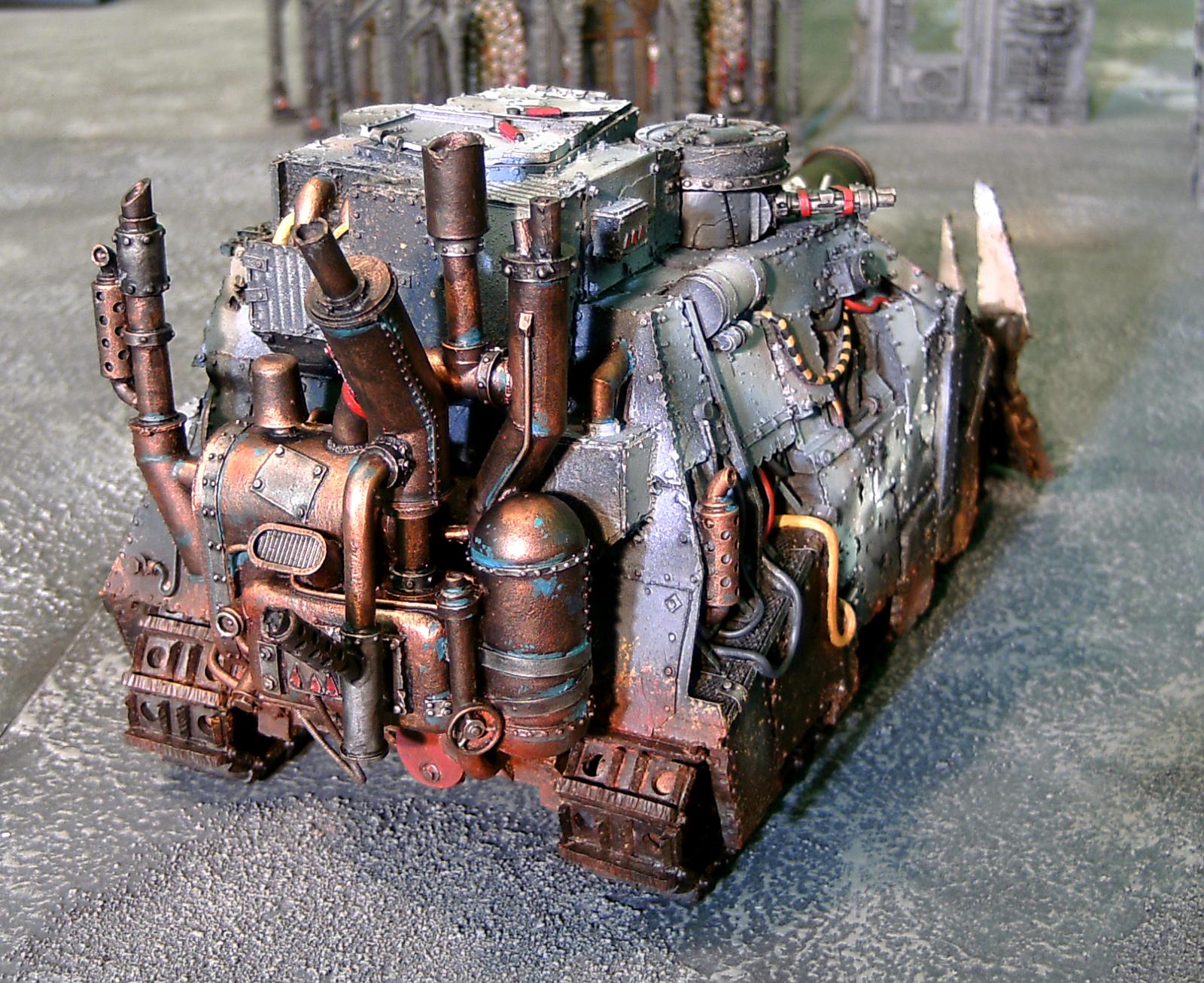 Airbrush, Forge World, Goffs, Kill Bursta, Kill Tank, Orks, Ouze, Salt Weathering, Super-heavy, Warhammer 40,000