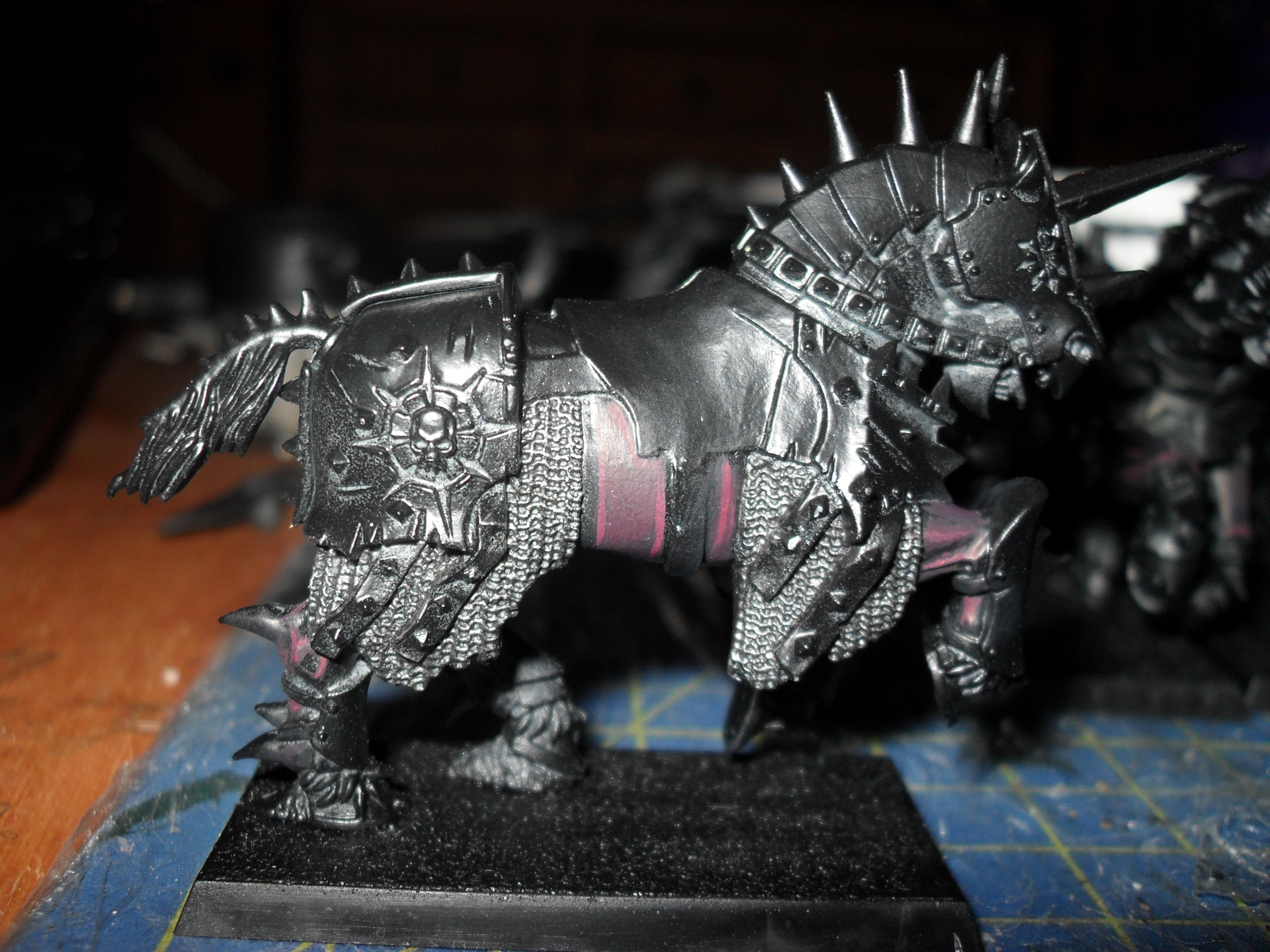 Chaos knight horse WiP 1
