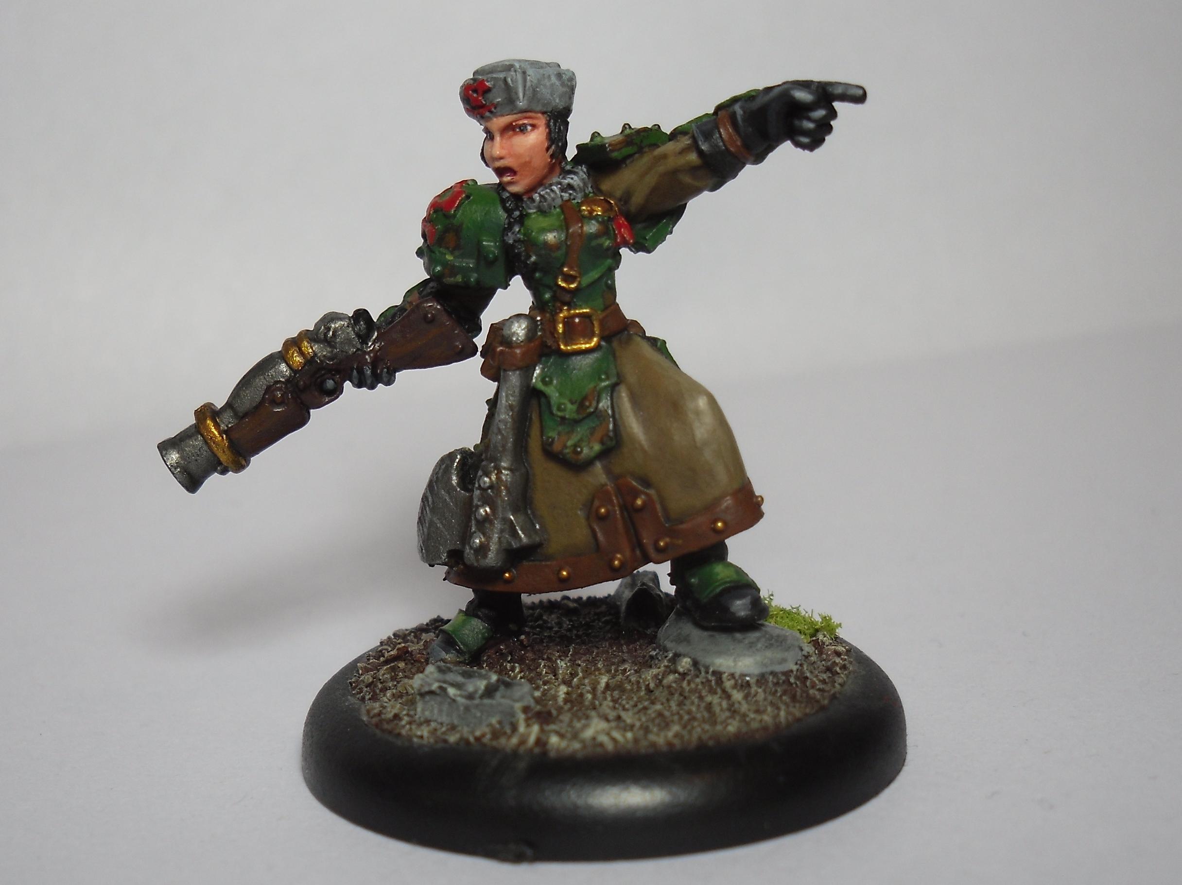 Guard, Khador, Officer, Winter