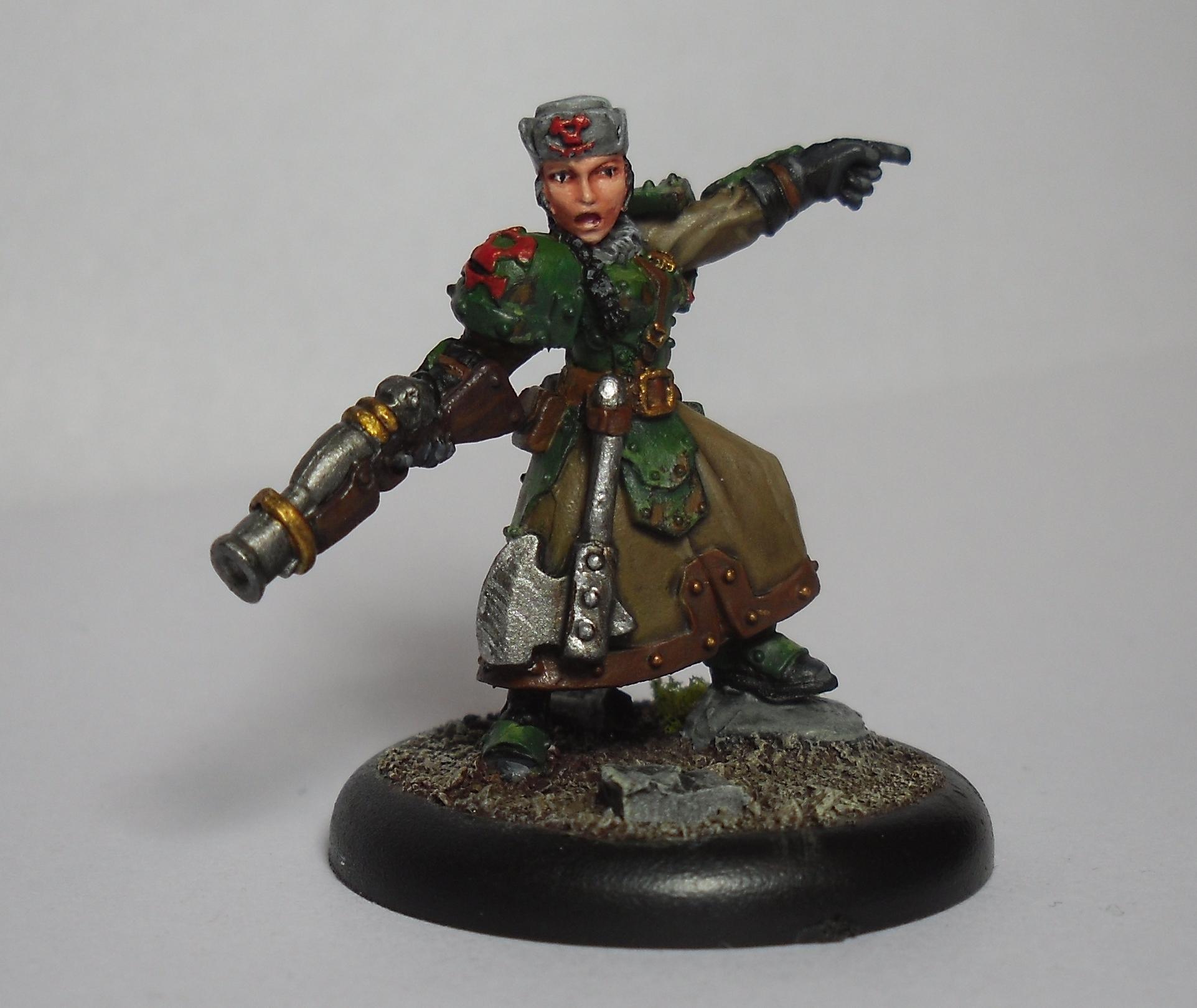 Guard, Khador, Officer, Winter