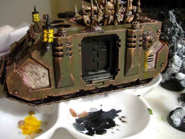 Death Guard, Plague Marines, Rhino