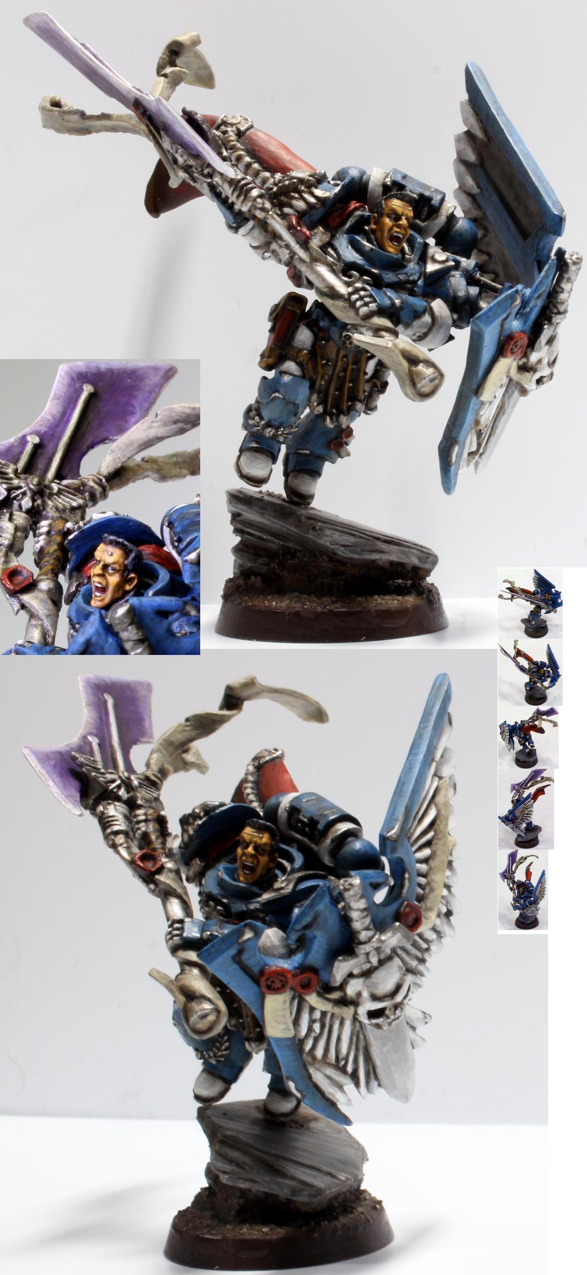 Blade, Captain, Chapter, Master, Over The Top, Relic, Shield, Space, Space Marines, Spacemarine, Storm