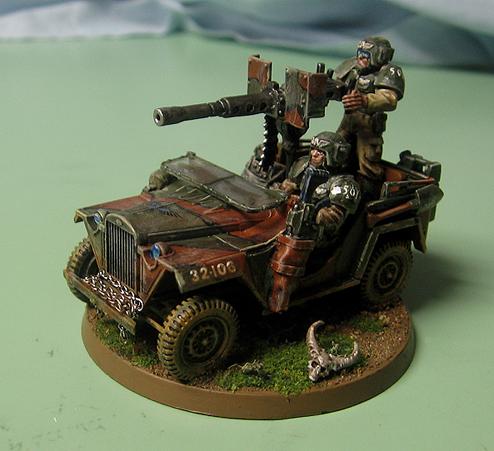 Cadians, Converted Jeep, Imperial Guard