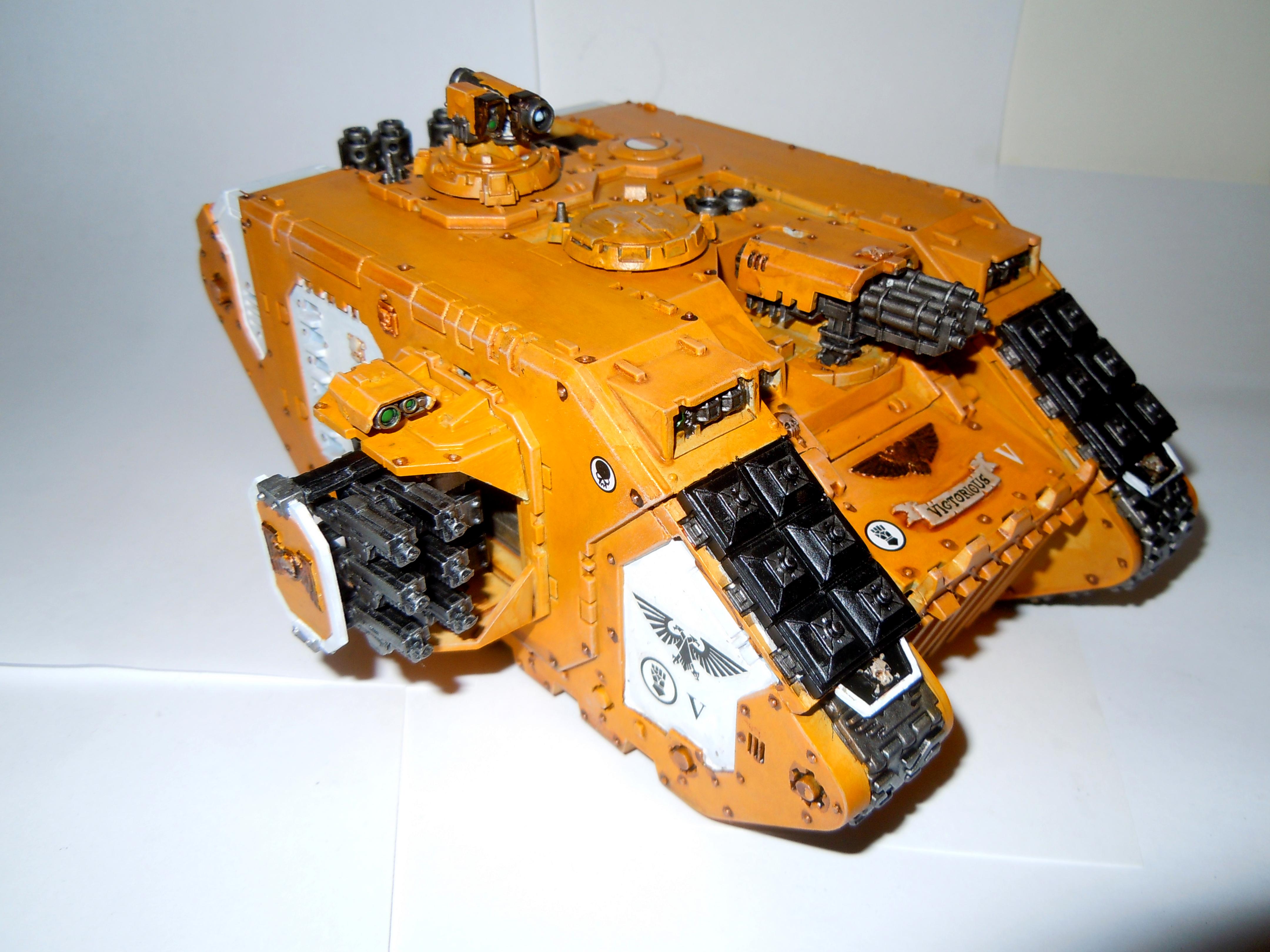 Crusader, Imperial Fists, Land Raider, Space Marines