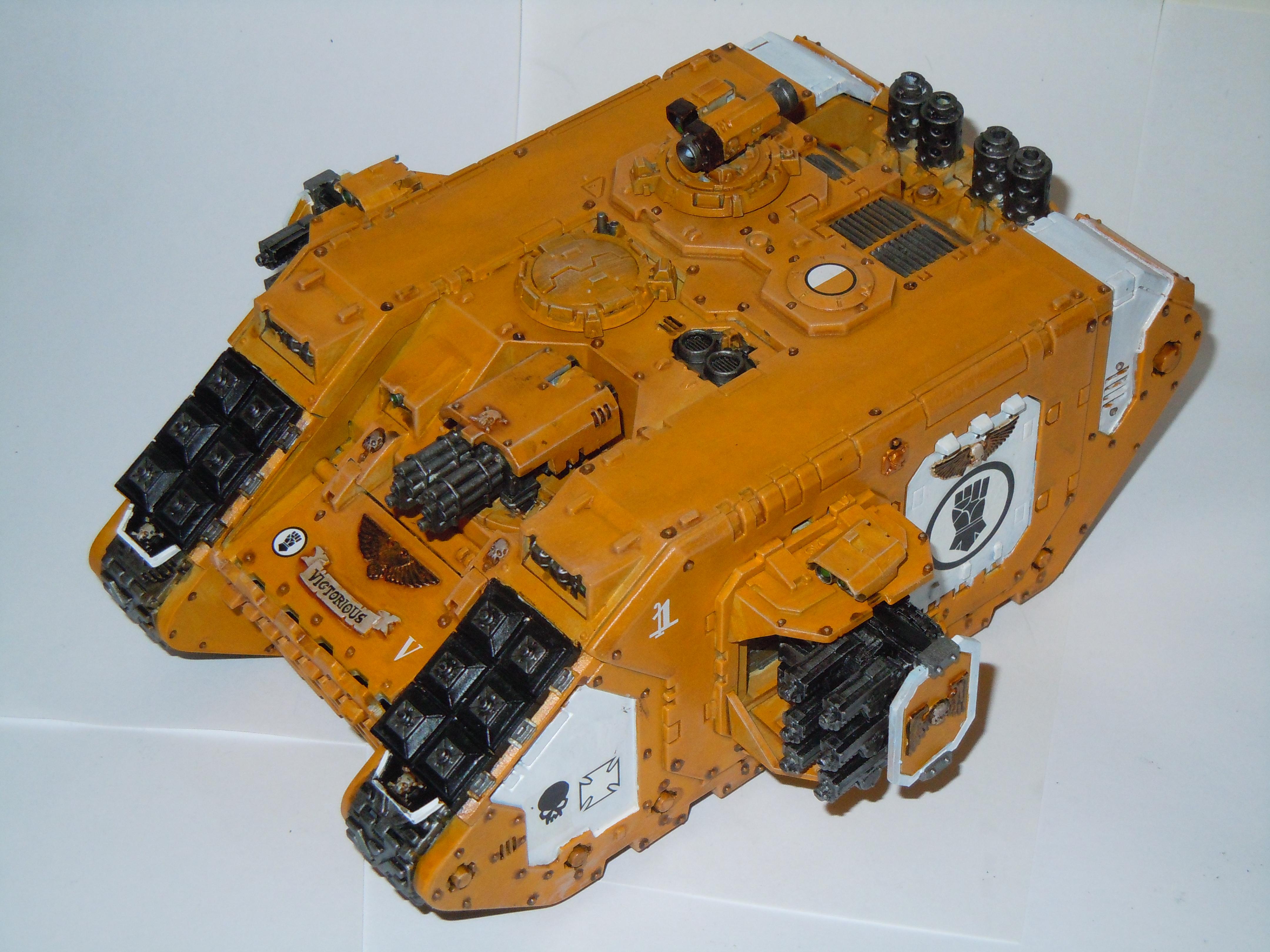 Crusader, Imperial Fists, Land Raider, Space Marines
