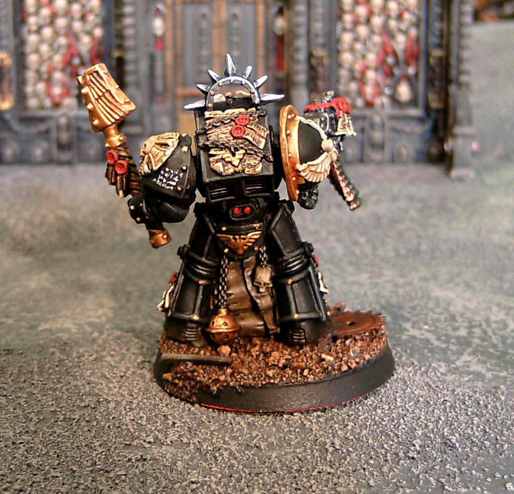 Chaplain, Ouze, Space Marines, Terminator Armor, Warhammer 40,000