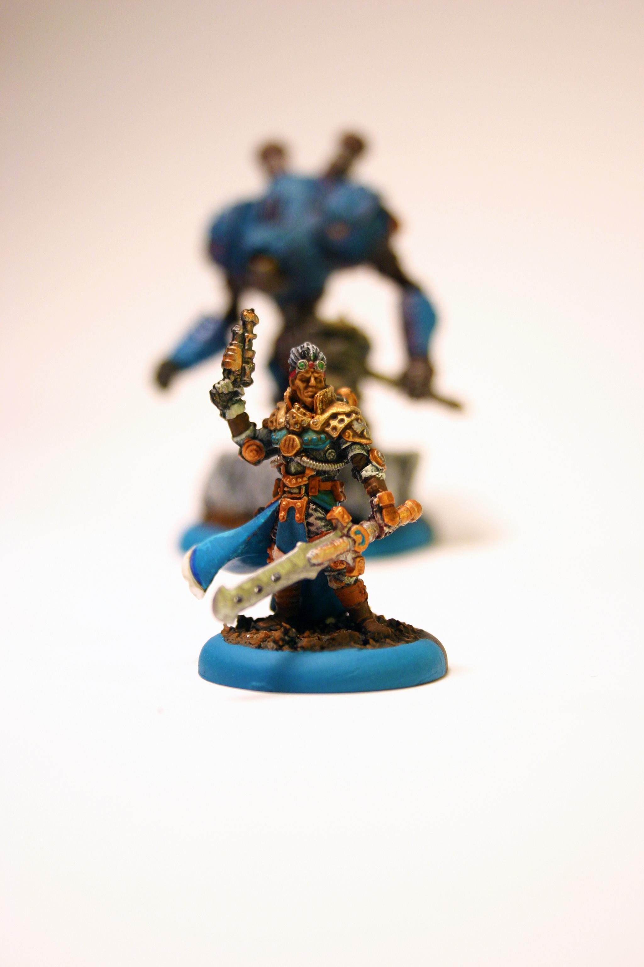 Cygnar, Hordes, Ironclad, Styker, Teal, Warmachine