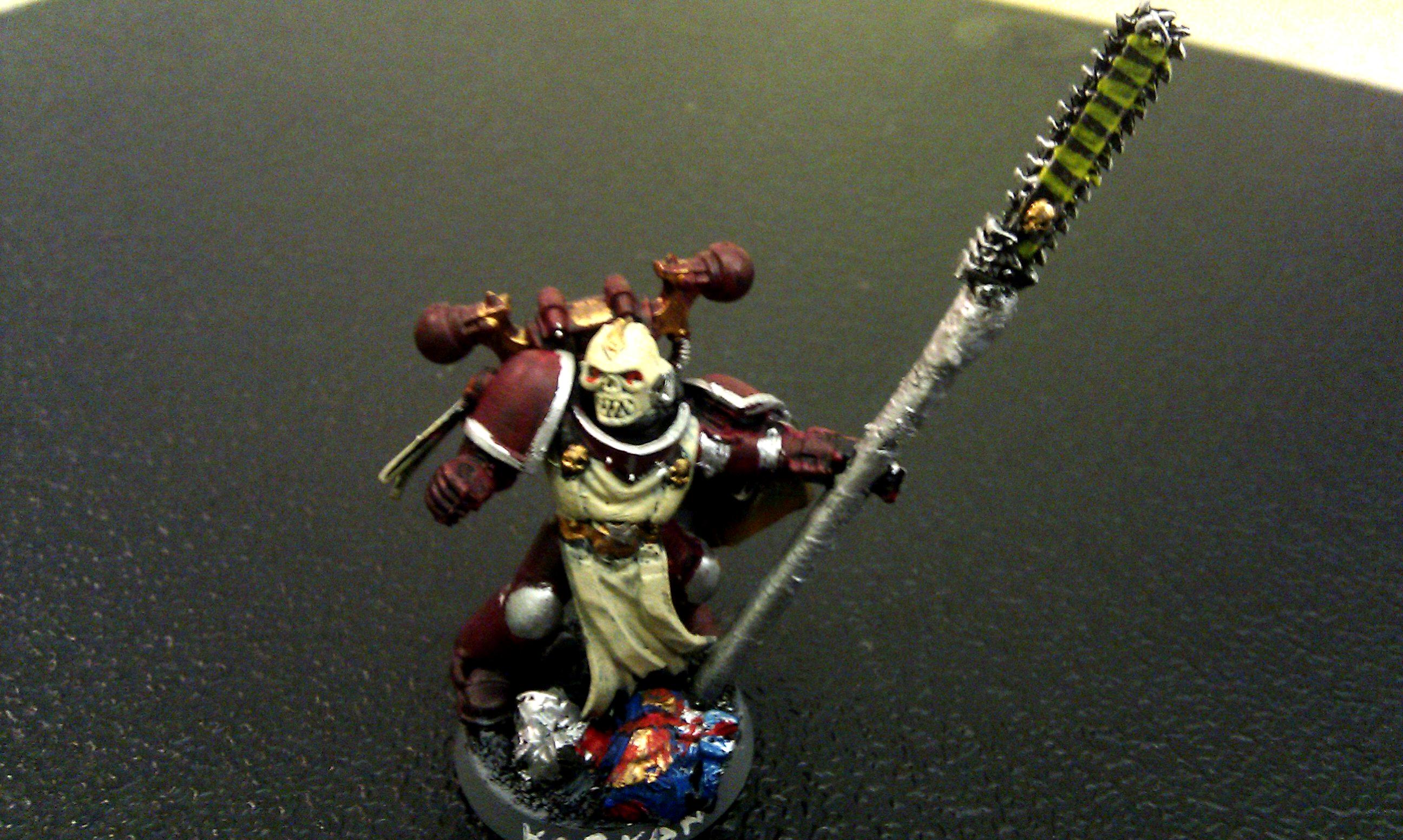 Aspiring, Bearers, Champion, Chaos, Pre-wash, Urban Base, Warhammer 40,000, Warhammer Fantasy, Word, Word Bearers